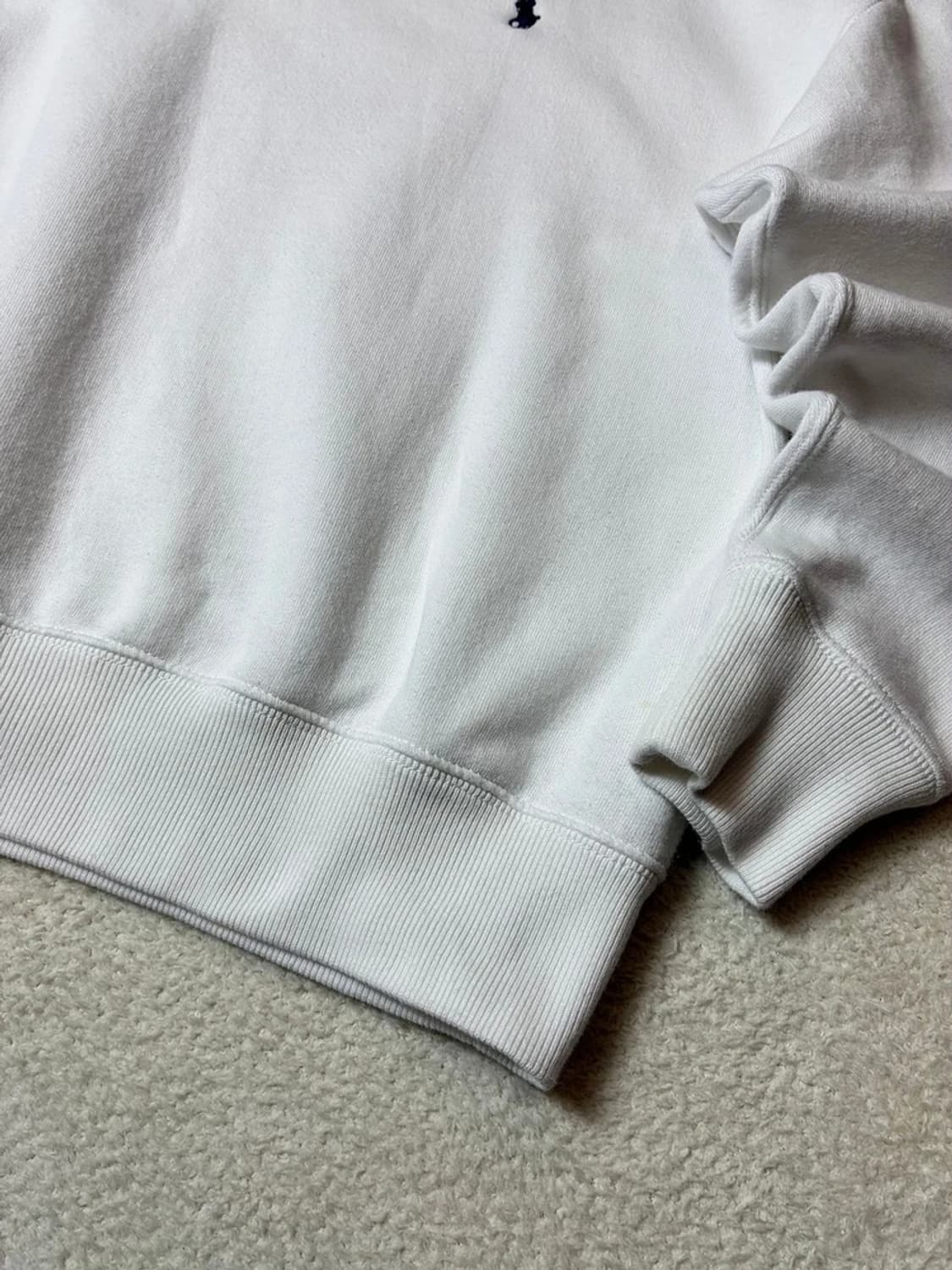 폴로 랄프로렌 우먼스 로고 큐알 맨투맨 PN6352 상품이미지5