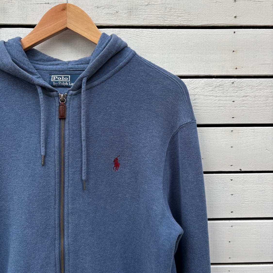 Polo 폴로 투웨이 니트 후드집업 상품이미지3