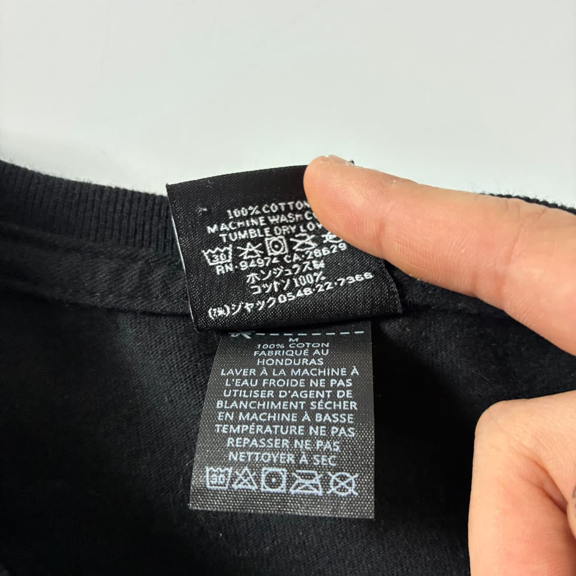 Stussy  스투시 체리 8ball 블랙 반팔 티셔츠  상품이미지7