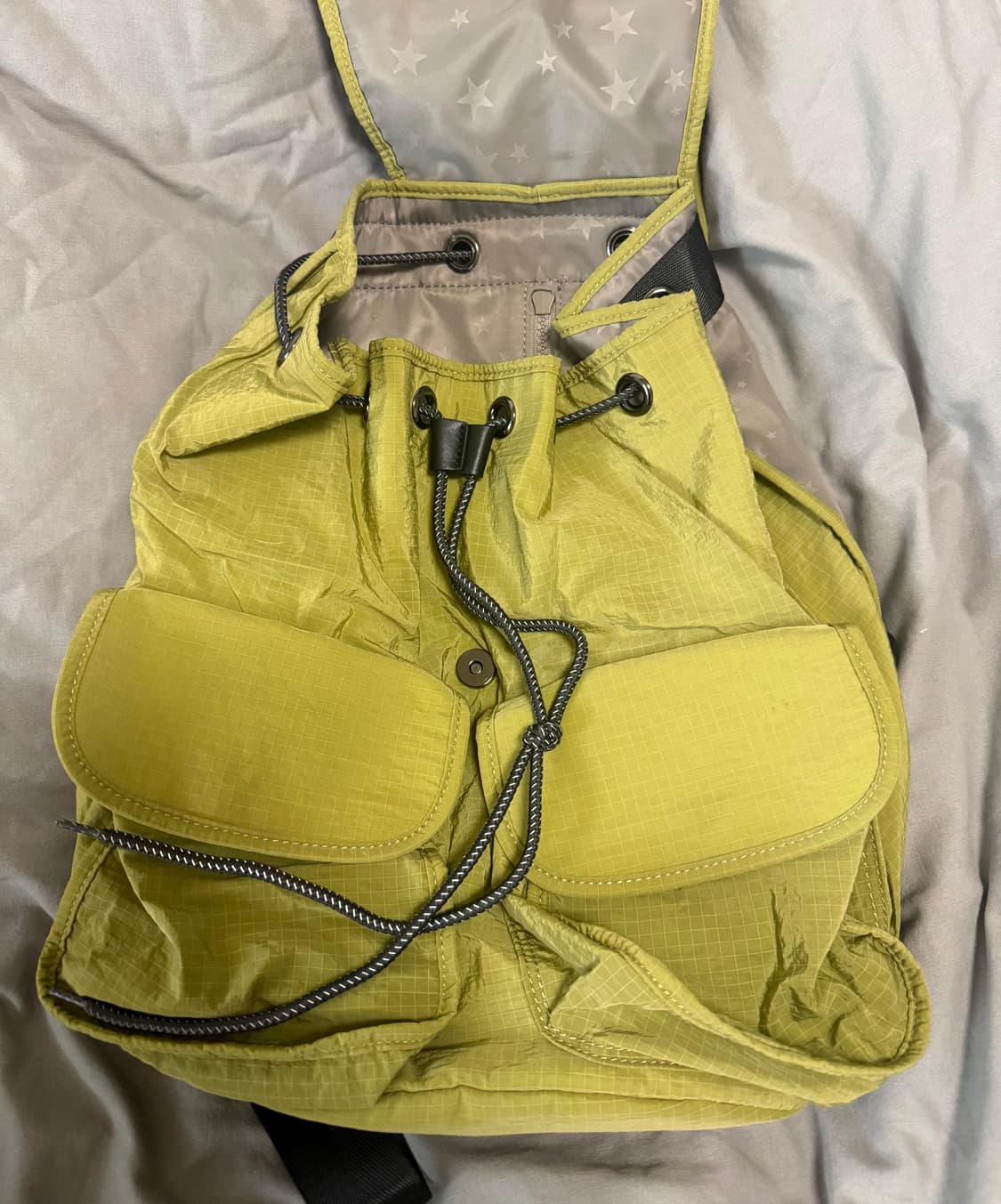 오헤시오 백팩 TWO POCKET BACKPACK 카키 상품이미지6