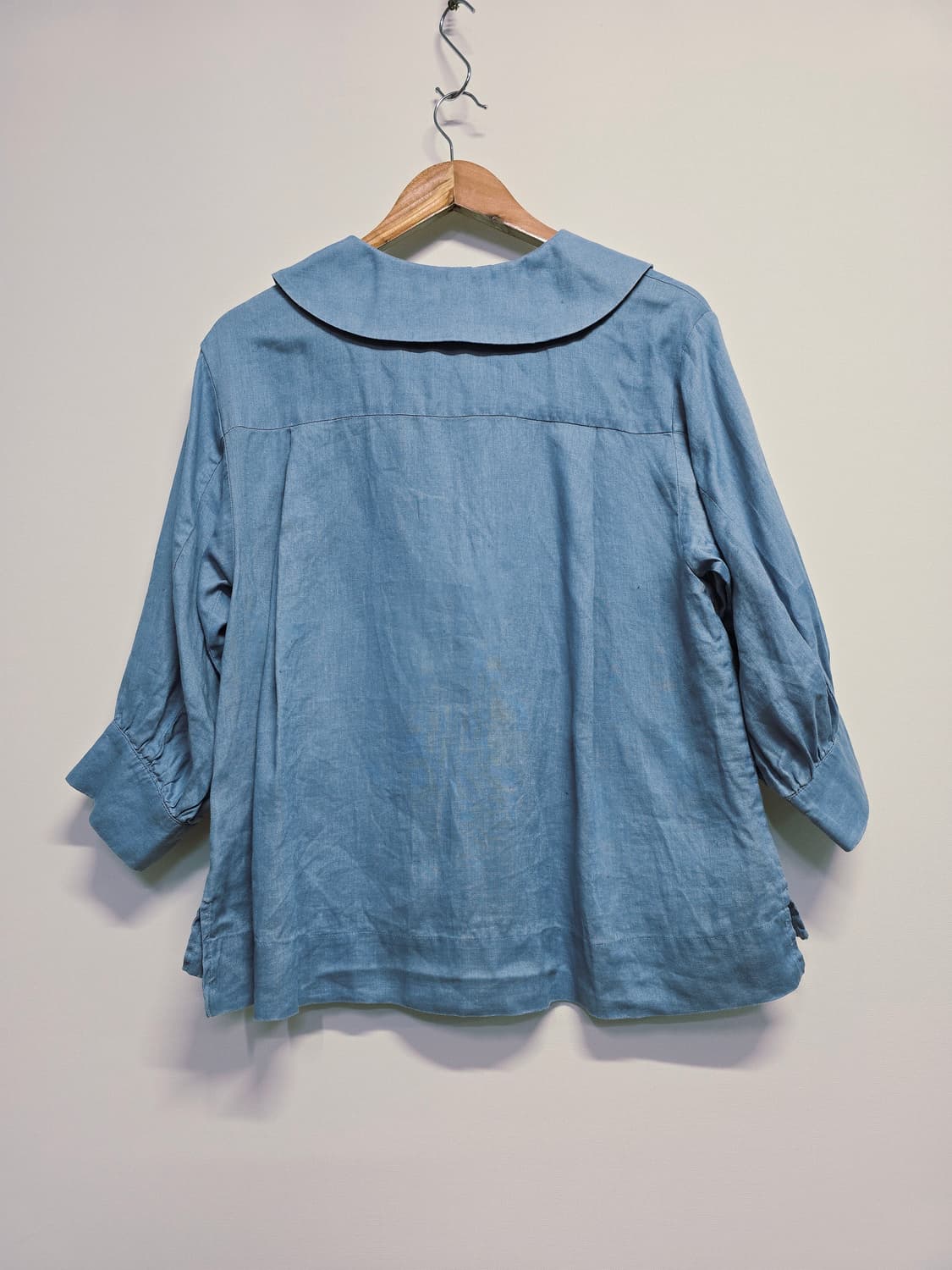 지스튜디오  블루 린넨 자켓 66 상품이미지5