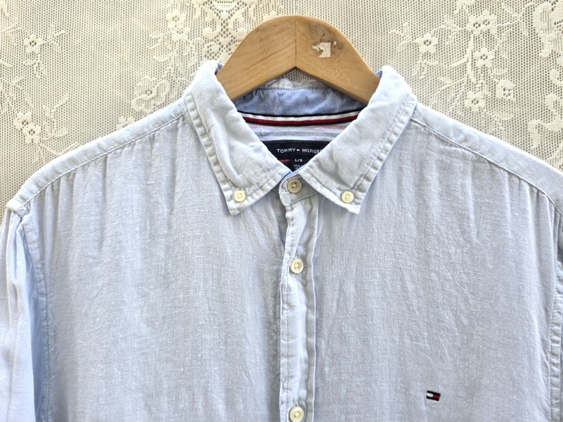 타미힐피거 리넨 셔츠 상품이미지2
