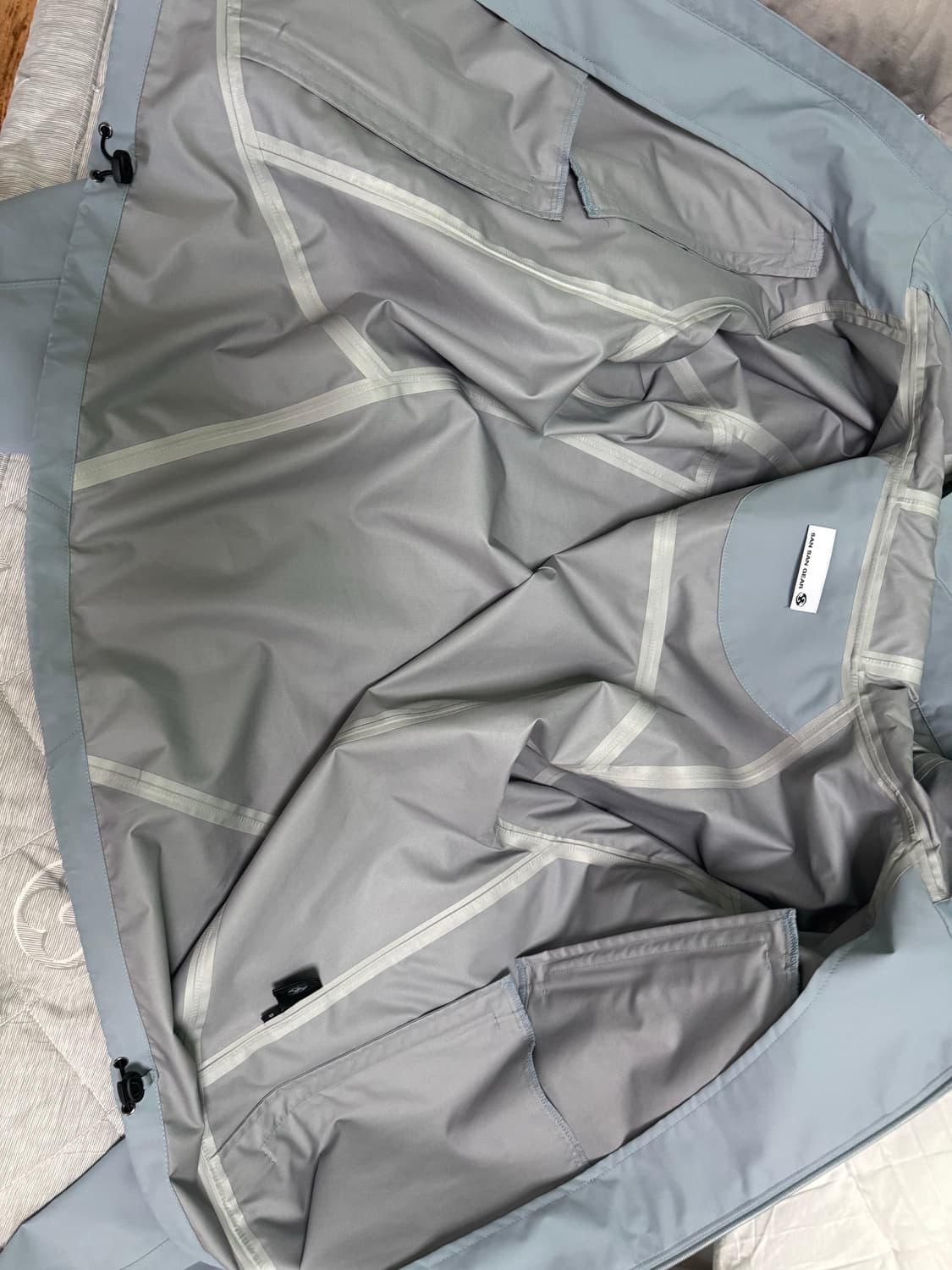 산산기어 윈드블록 자켓 스카이 블루 - 22FW 상품이미지6