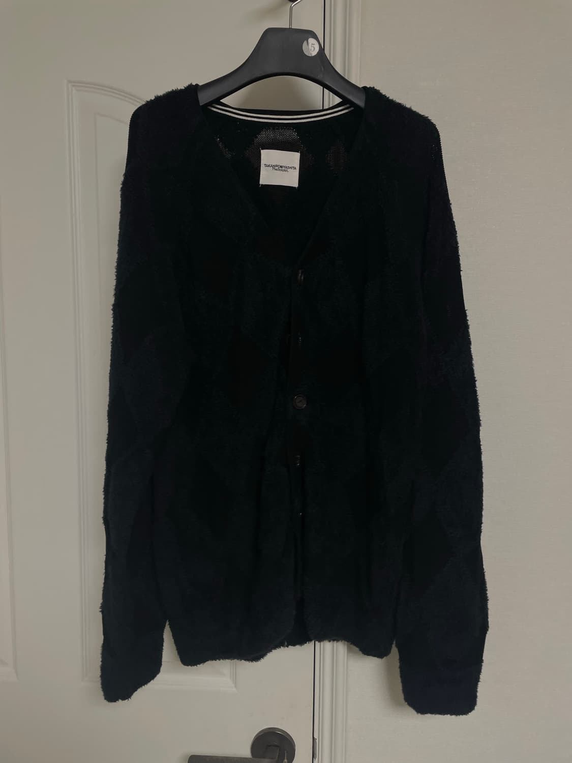 솔로이스트 아가일 가디건 48 상품이미지1