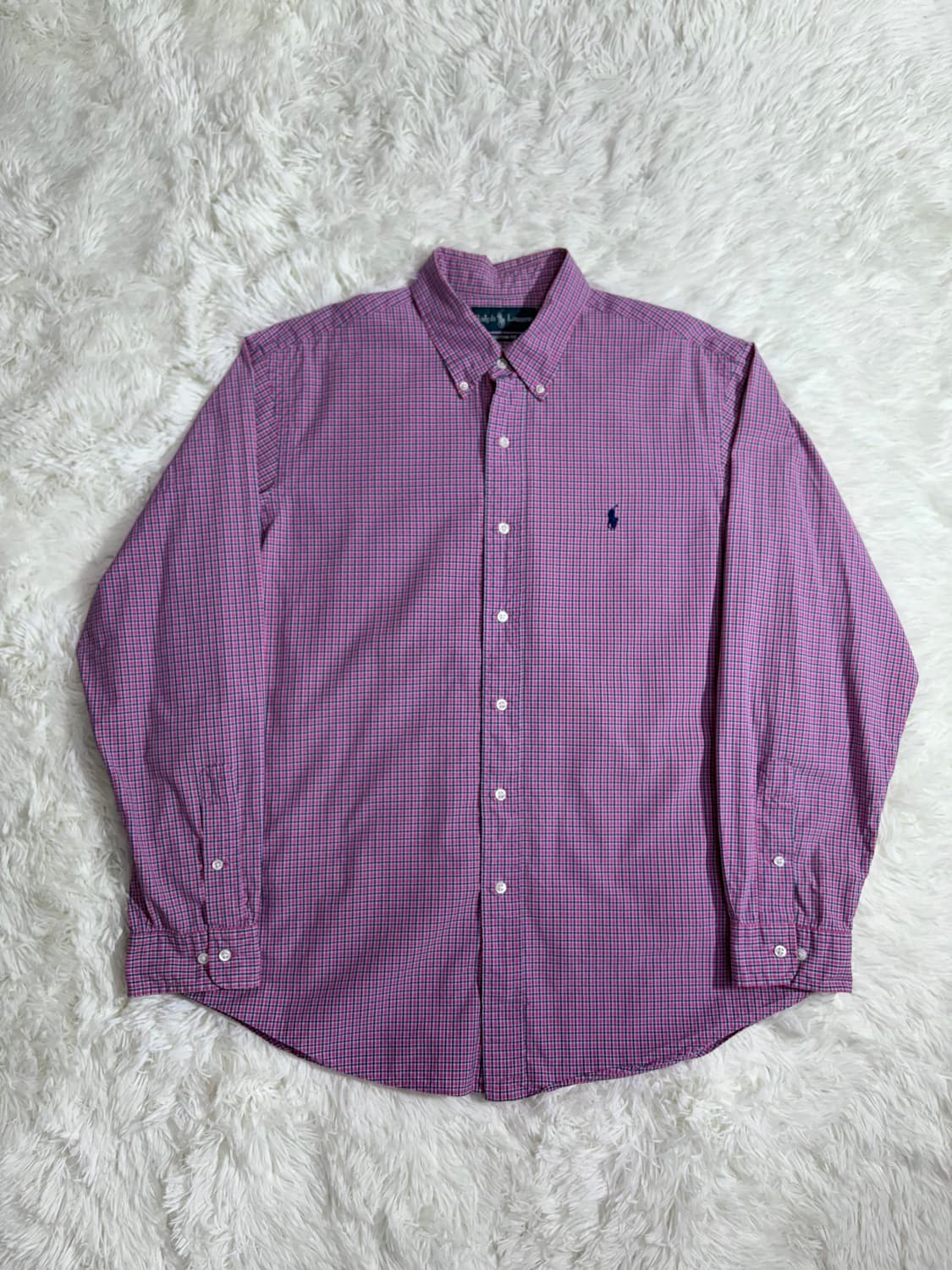 폴로 랄프로렌 포니 체크 셔츠  상품이미지3