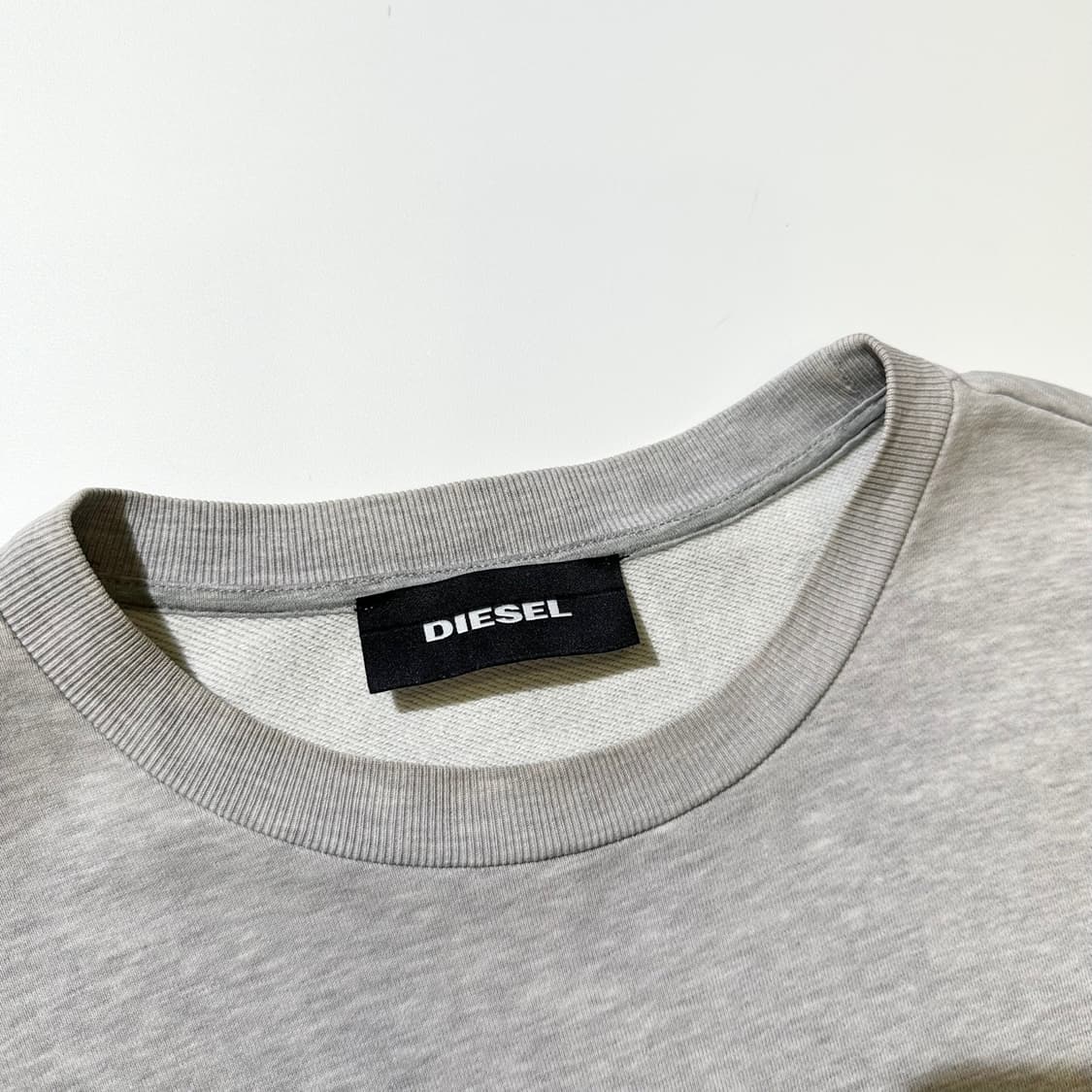 디젤 로고 프린트 맨투맨 상품이미지4