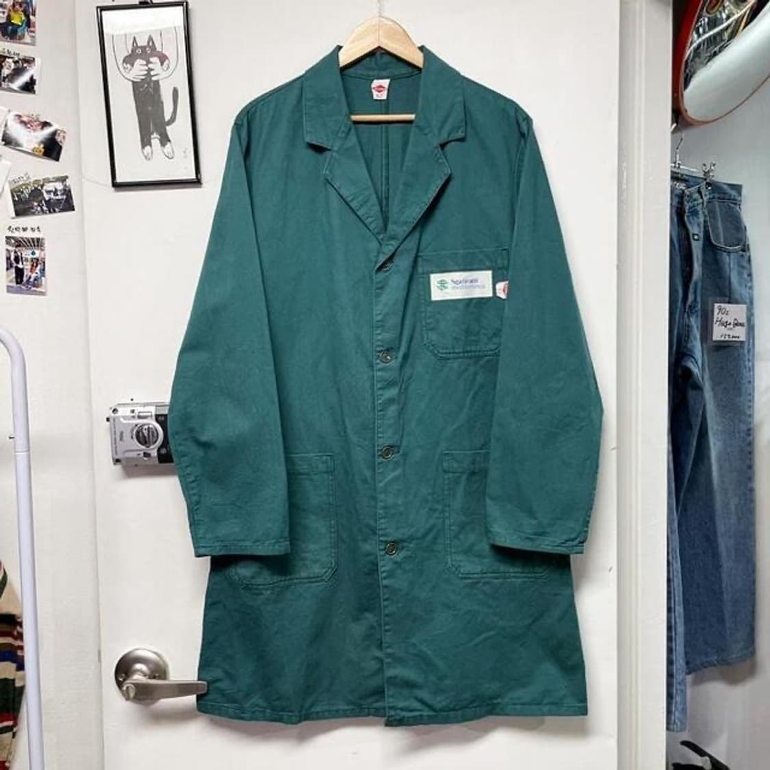 빈티지 프렌치 워크 코트 (L)   상품이미지1
