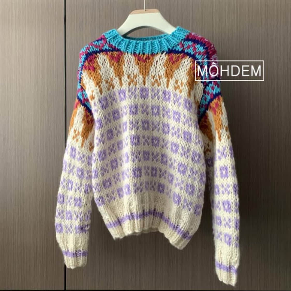 [premium]헤비울 노르딕 니트 상품이미지5