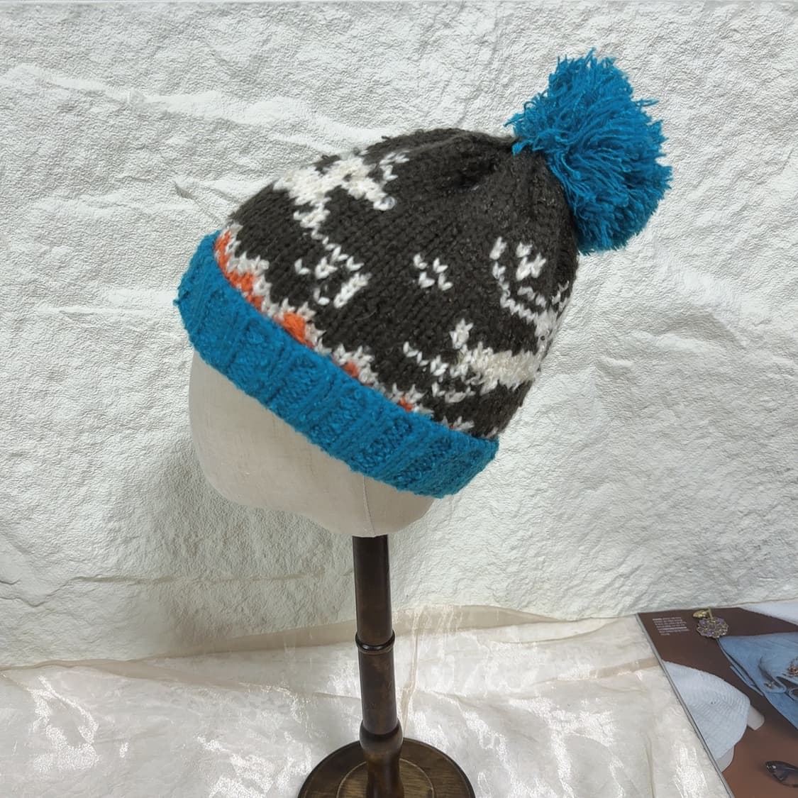 빈티지 엘크 비니 크위찬 모자 상품이미지2