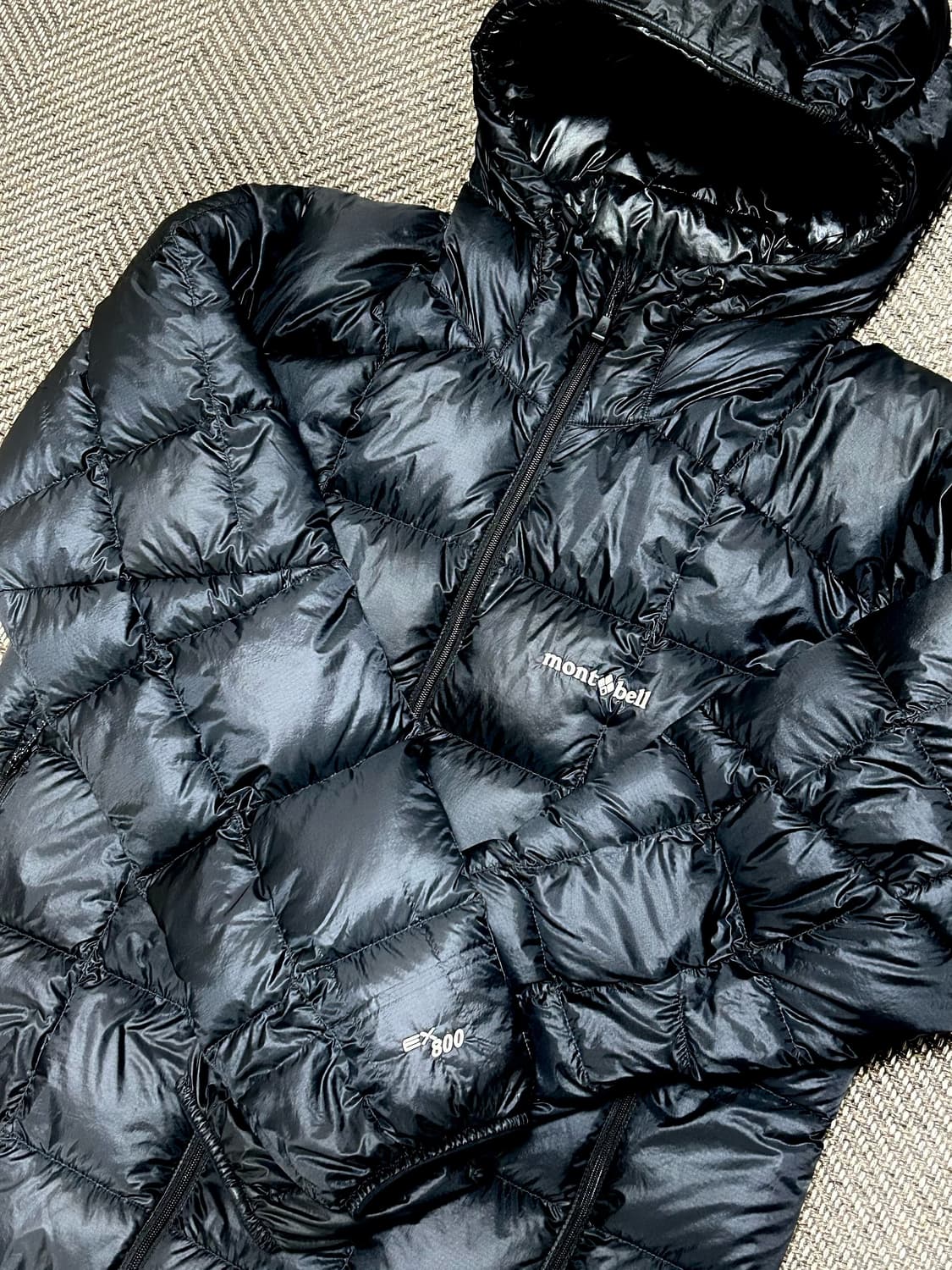 (L) 주우재 패딩 몽벨 슈페리어 후드 경량 패딩 상품이미지3