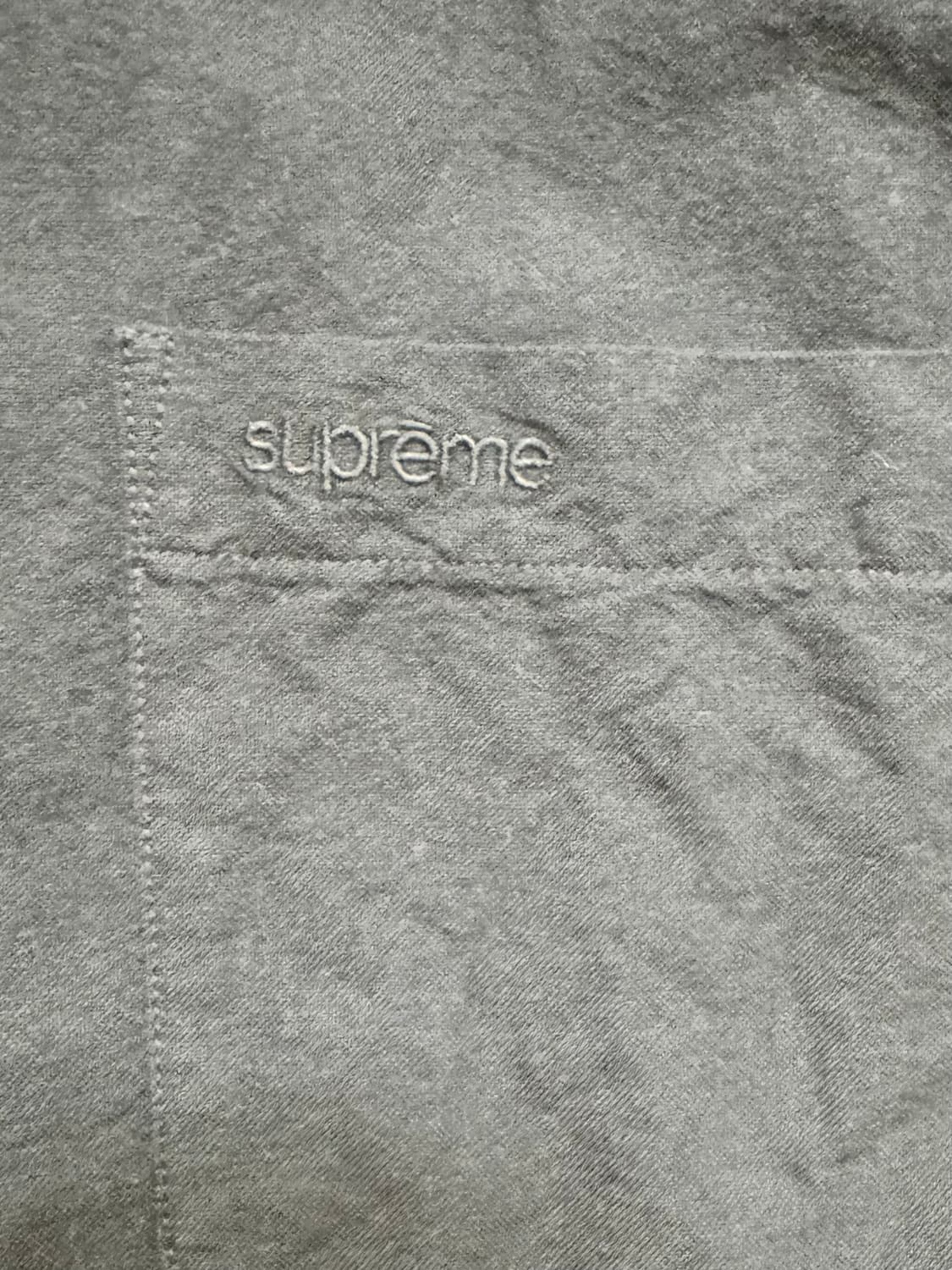 슈프림 블랙 반팔 셔츠 XL Supreme Loose Fit S/S Ox 상품이미지3