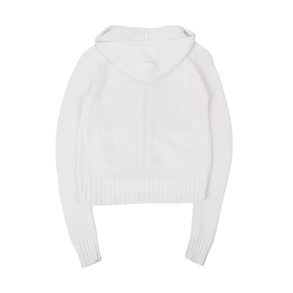 폴로 랄프로렌 화이트 니트 후드집업 상품이미지5