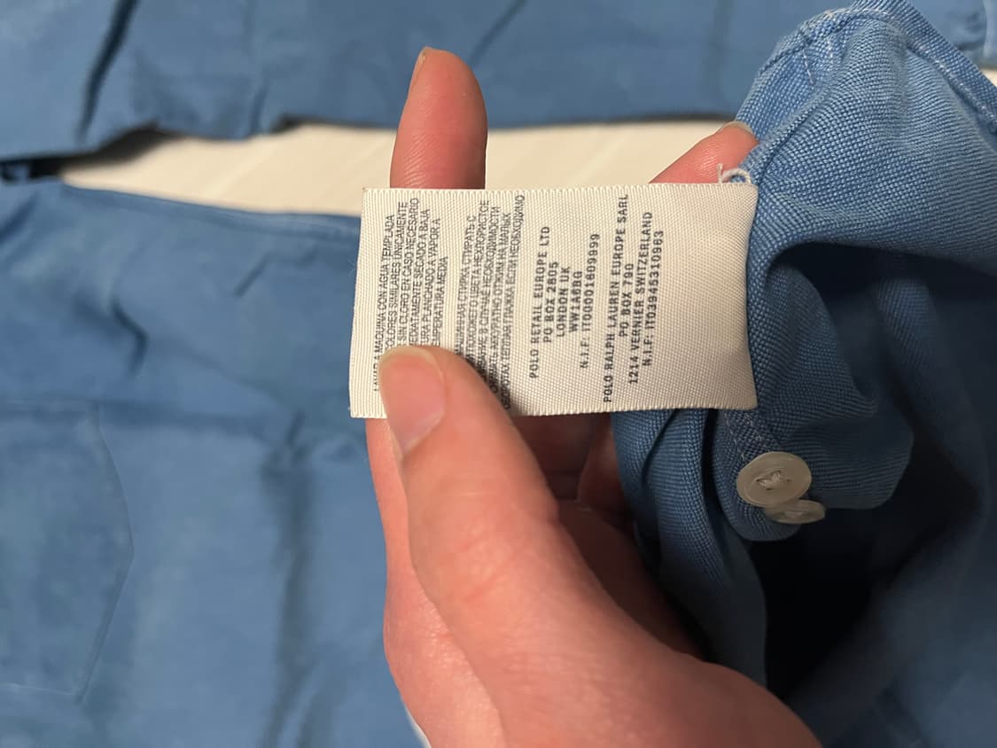 RRL 더블알엘 버튼다운 셔츠 M 상품이미지5