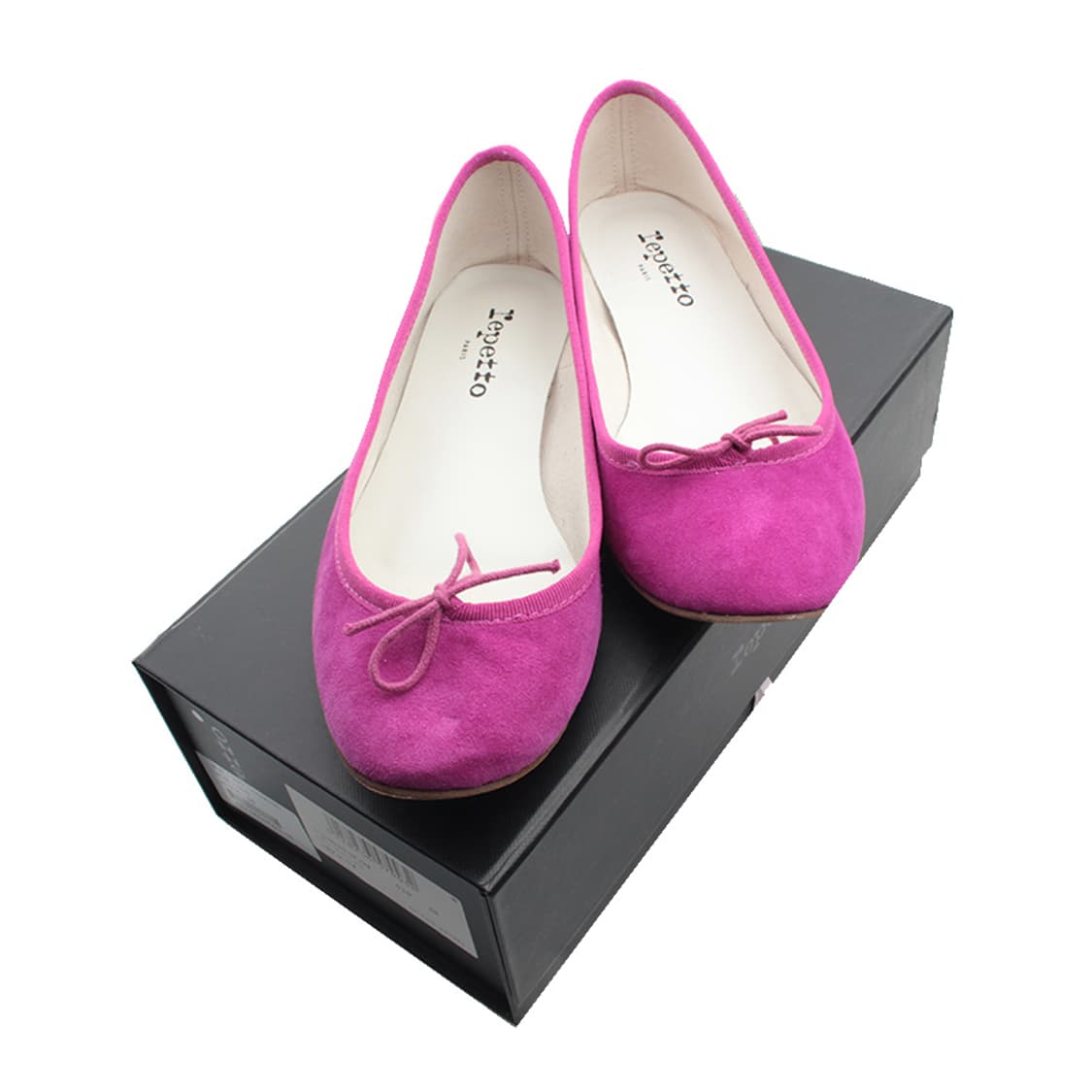 레페토 퍼플 페이던트 플랫슈즈(38) 상품이미지5