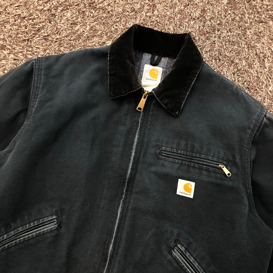 칼하트 j01 blk 디트로이트 워크 자켓 상품이미지2