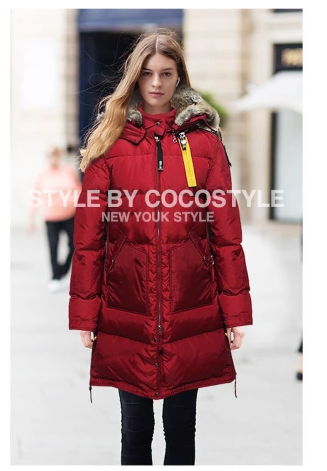 정품 한글택 파라점퍼스 여성 롱베어 S 상품이미지1