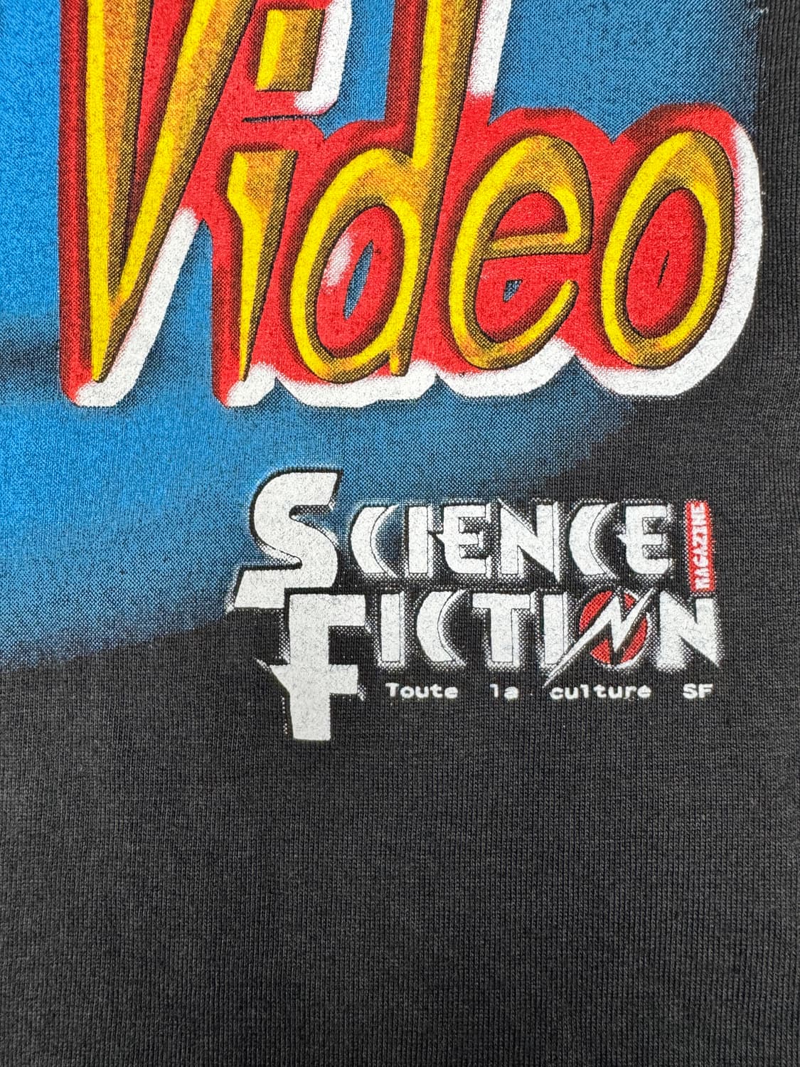 빈티지 사이언스픽션매거진 SCIENCE FICTION 에일리언티셔츠 XL 상품이미지3