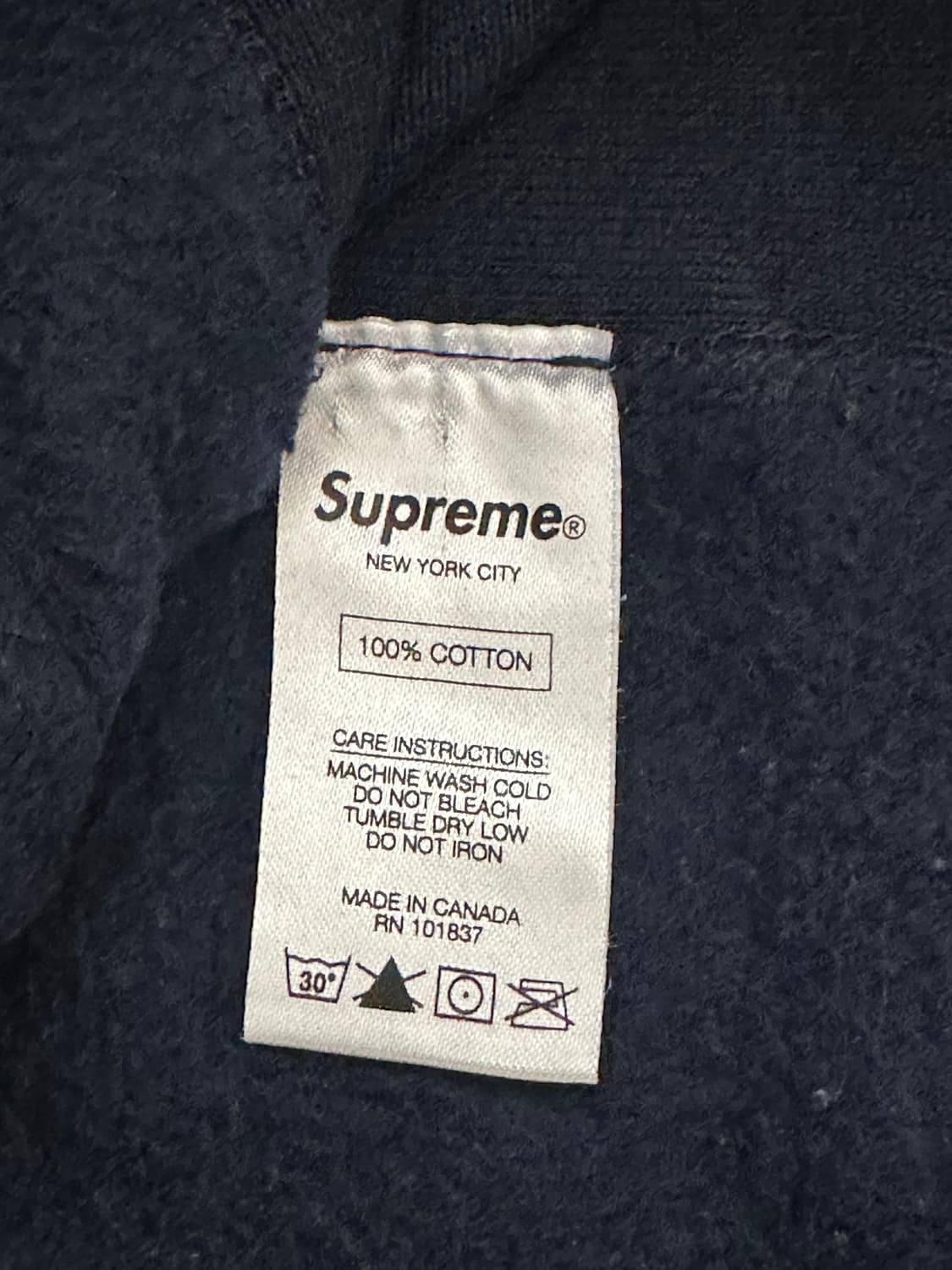 (XL) 슈프림 컬러 블록 후드티 상품이미지4