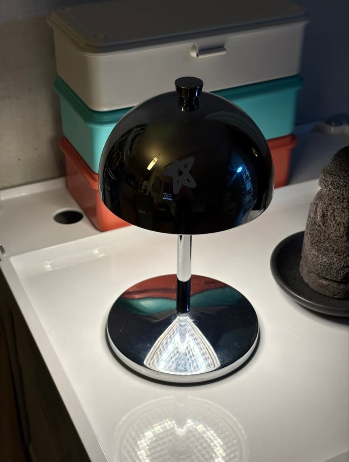 루미르R 포터블 램프 크롬 상품이미지1