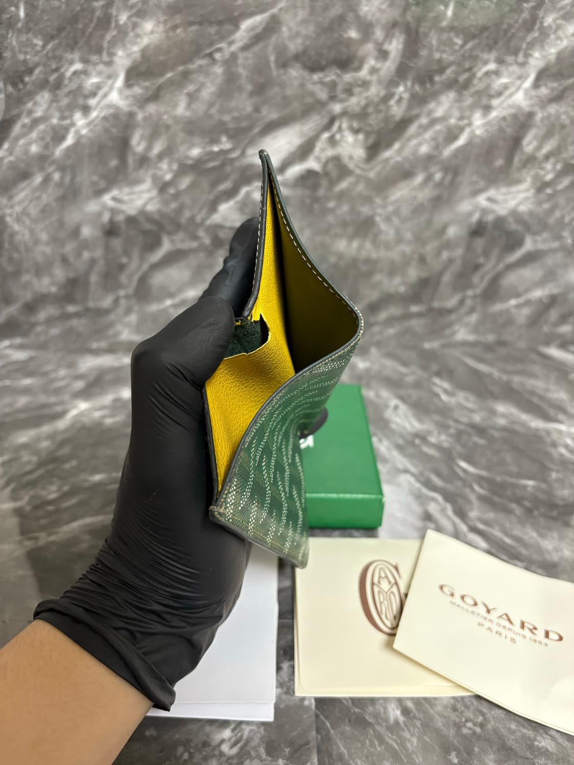 고야드 생피에르 스페셜 그린 오거나이저 카드지갑 상품이미지7