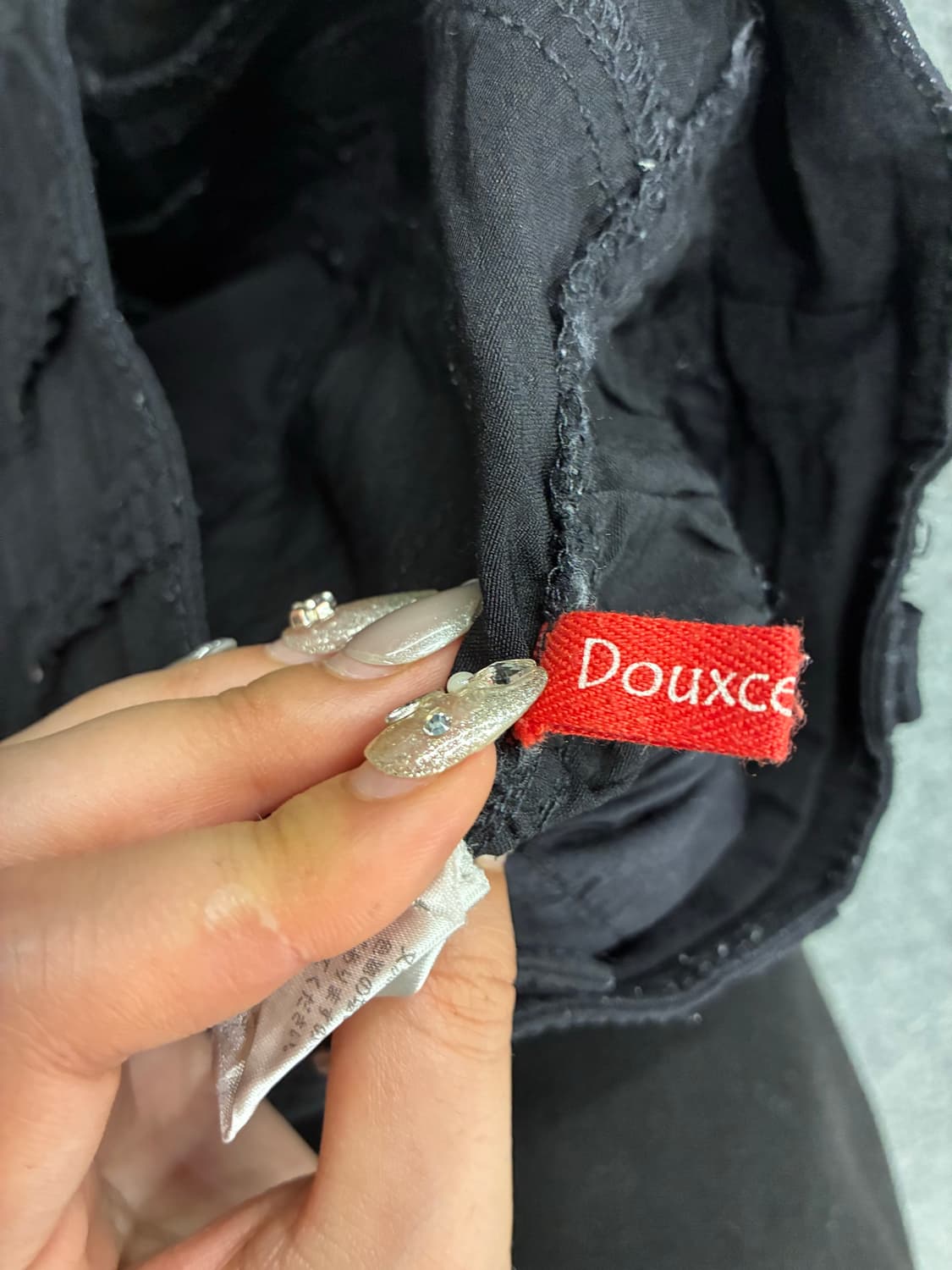 40)Douxce Deux 빈티지 여성 셔링 디자인 부츠컷 팬츠 상품이미지5