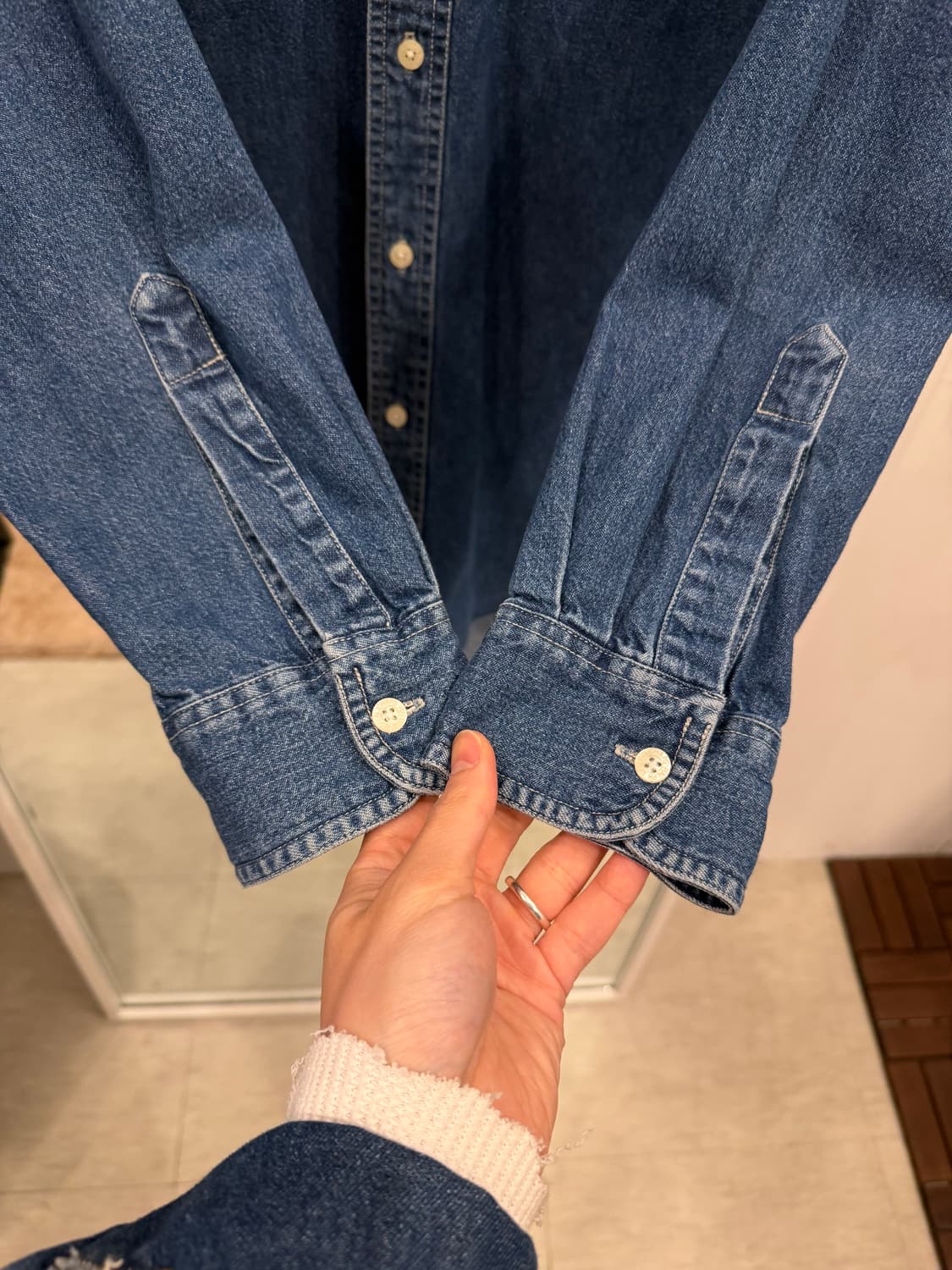 00s Chaps ralph lauren 챕스 랄프로렌 데님 셔츠 상품이미지4