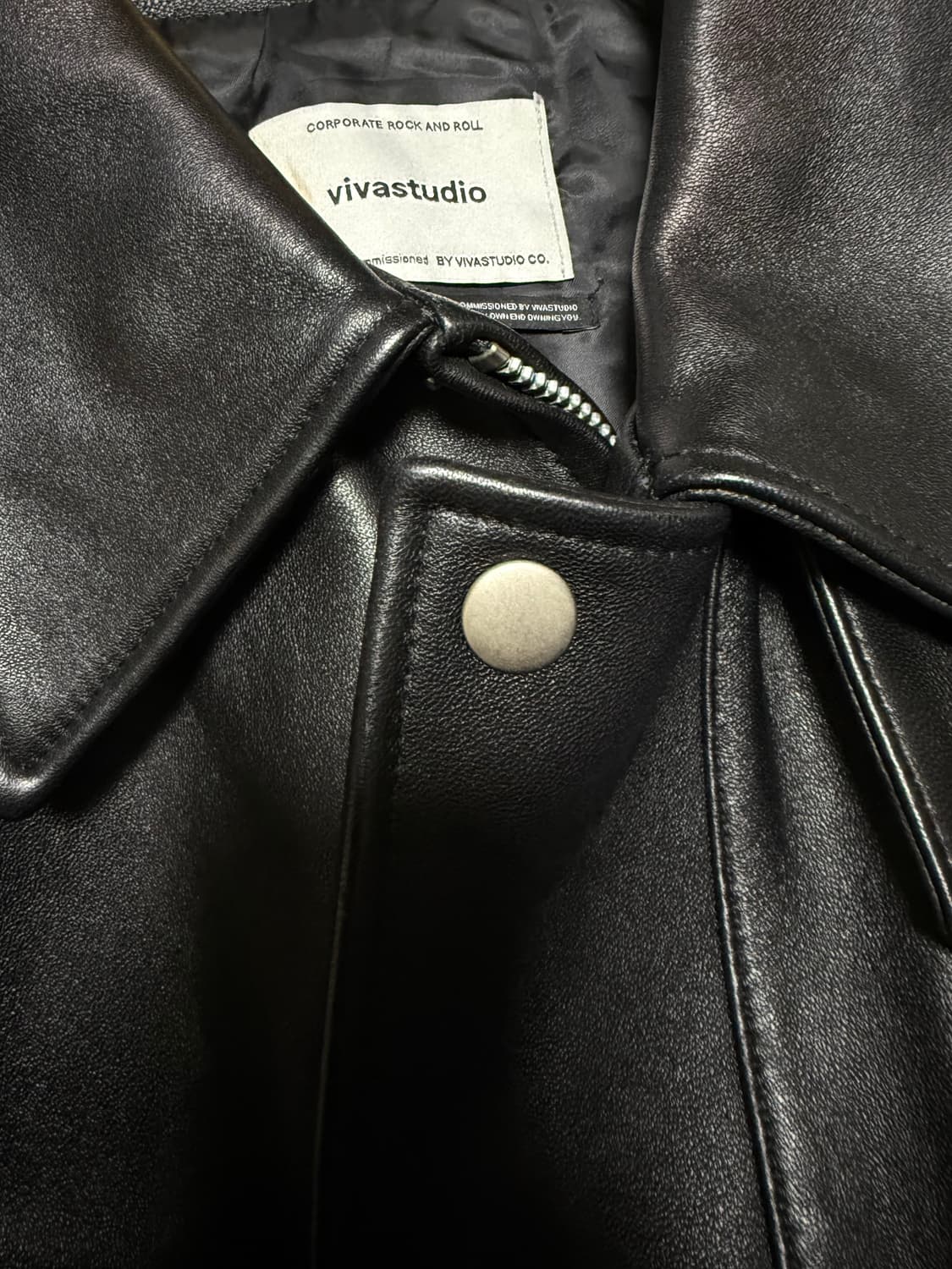 비바스튜디오 레더 자켓 상품이미지5