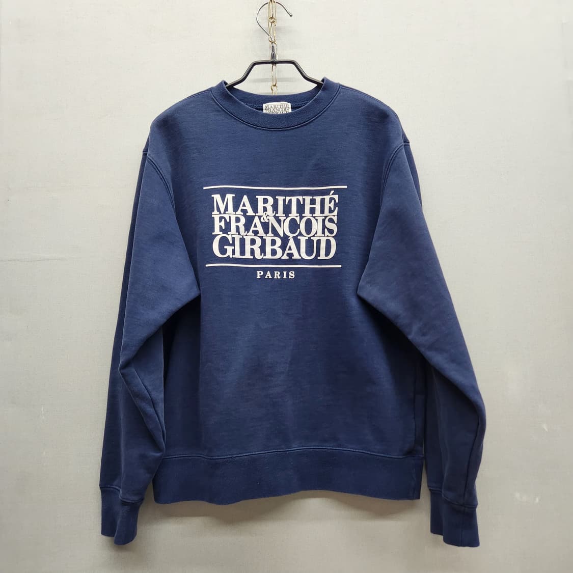 마리떼 빅로고/와펜 맨투맨 S(L) 상품이미지1