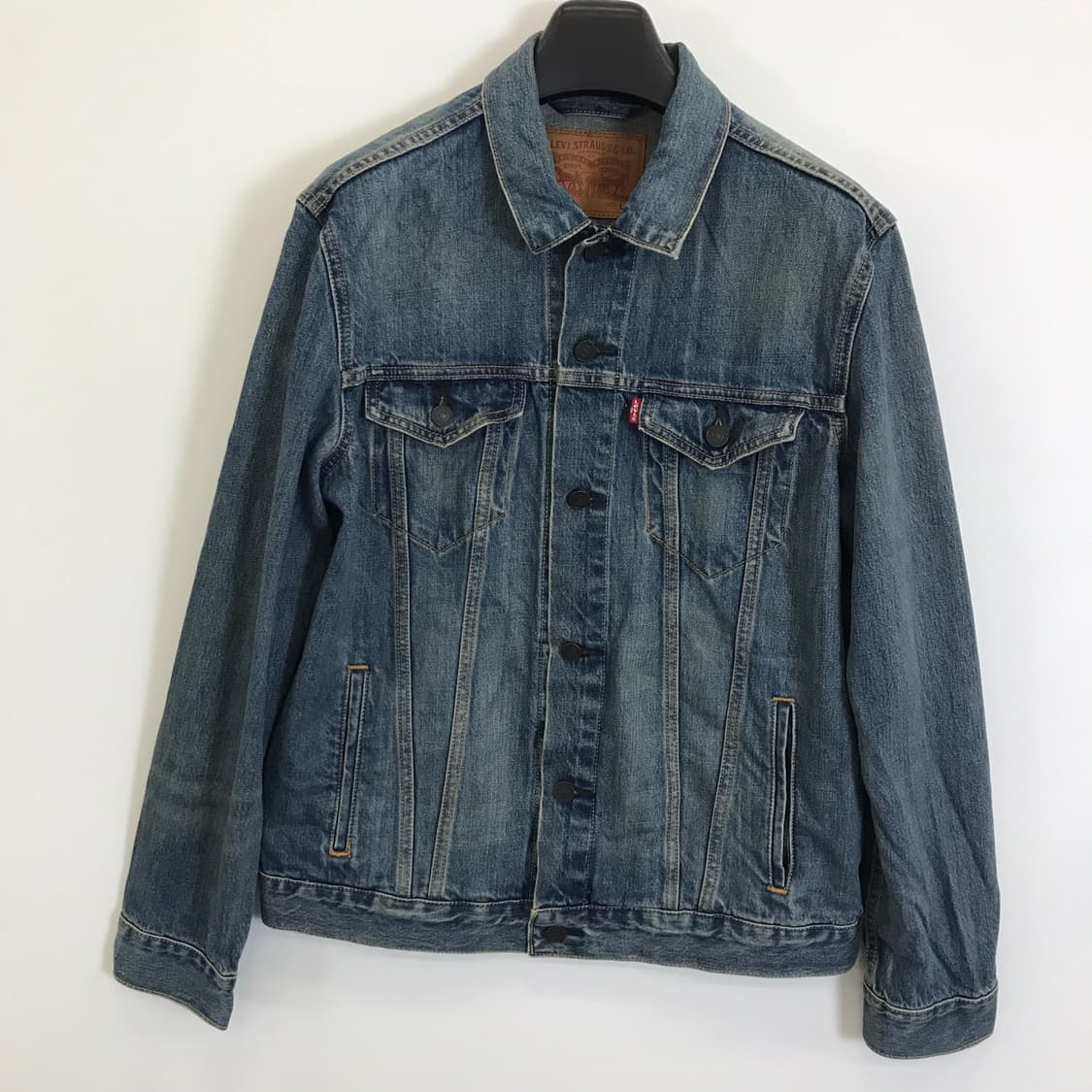 LEVIS 리바이스 워시드 데님트러커자켓 [L] 상품이미지1