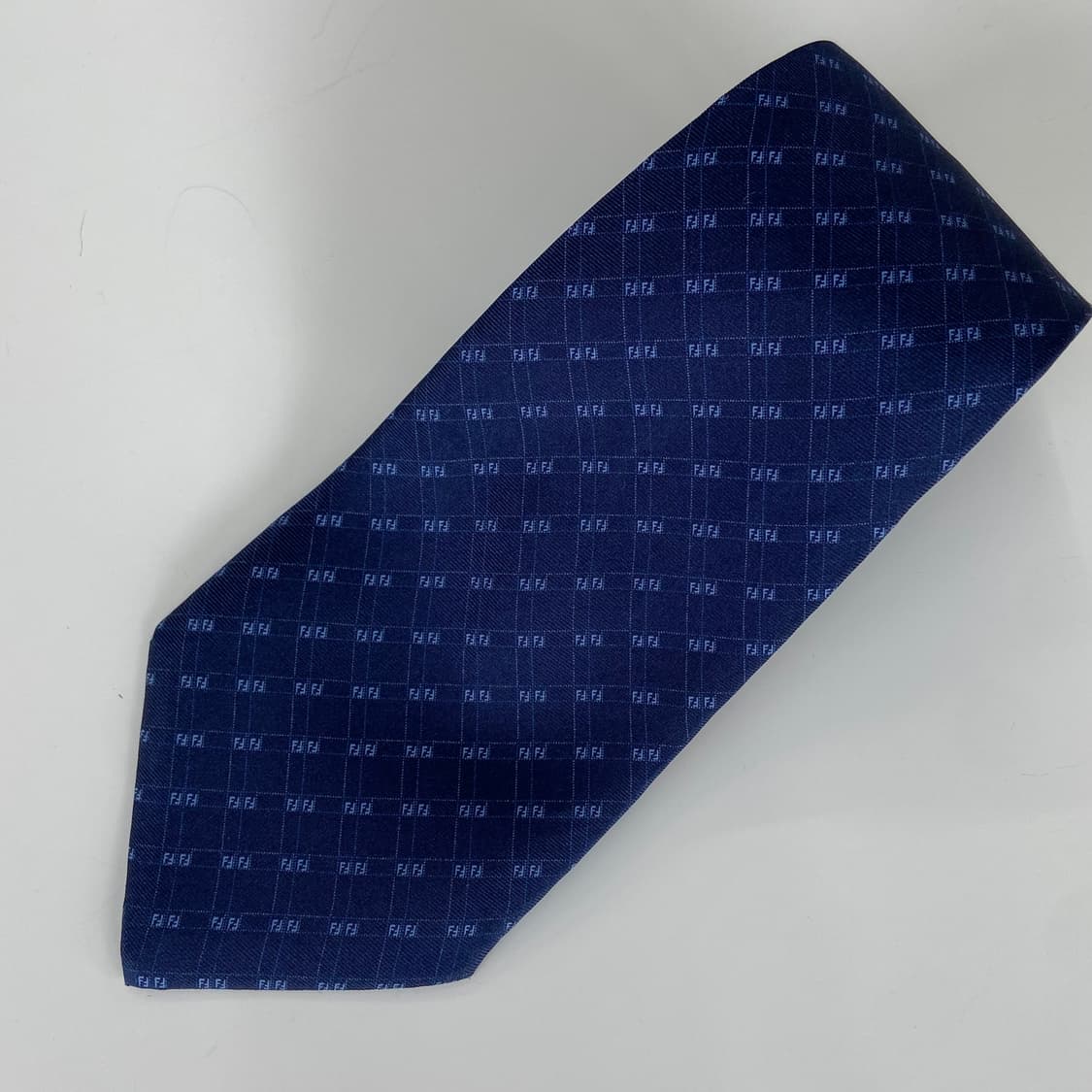 펜디 (FENDI) 신형라벨 모노그램 정품 명품 넥타이 상품이미지6