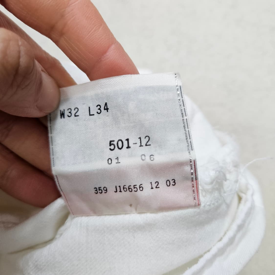 90s 리바이스 화이트 데님 팬츠 32 상품이미지7