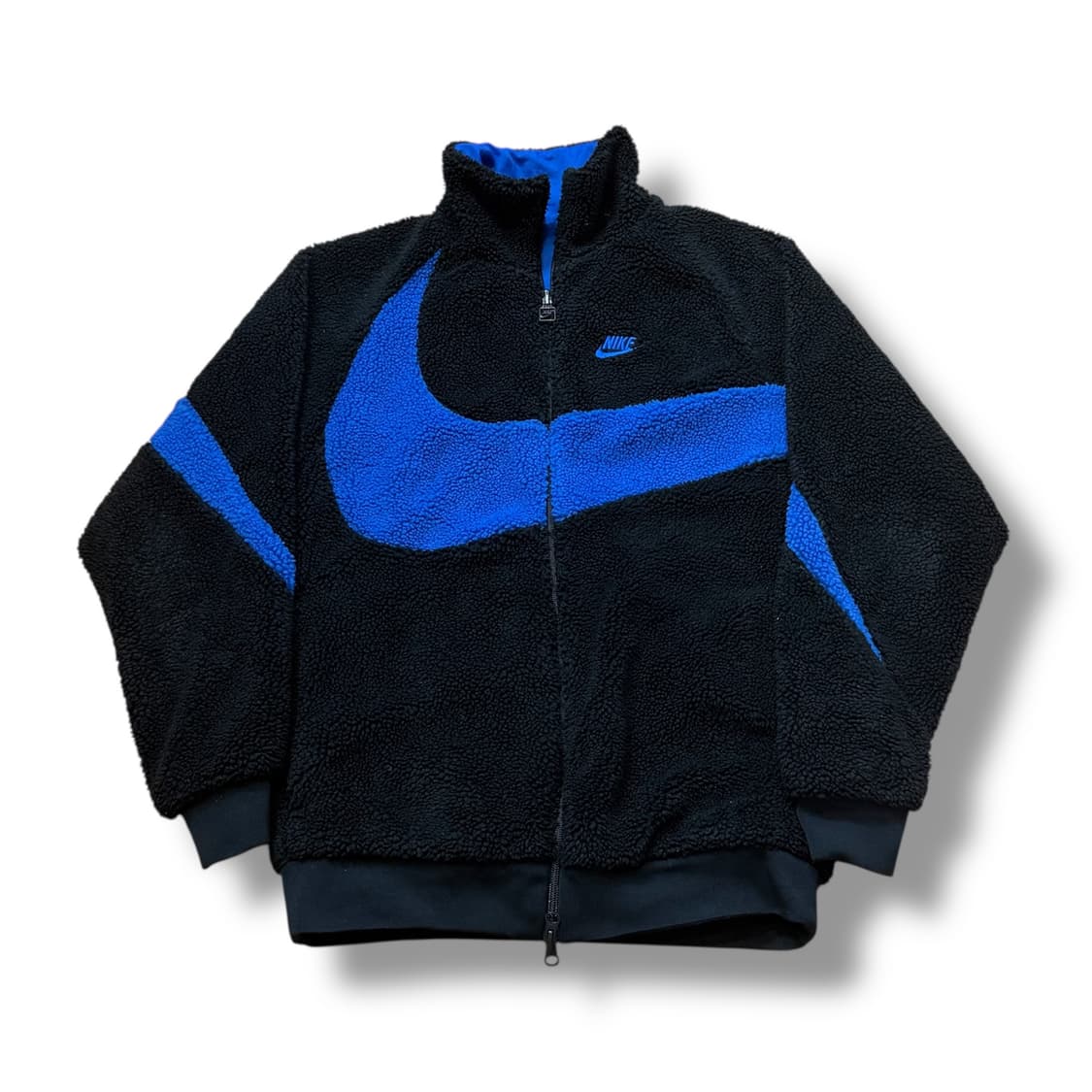 Nike 스우시 리버서블 셰르파 자켓 상품이미지1