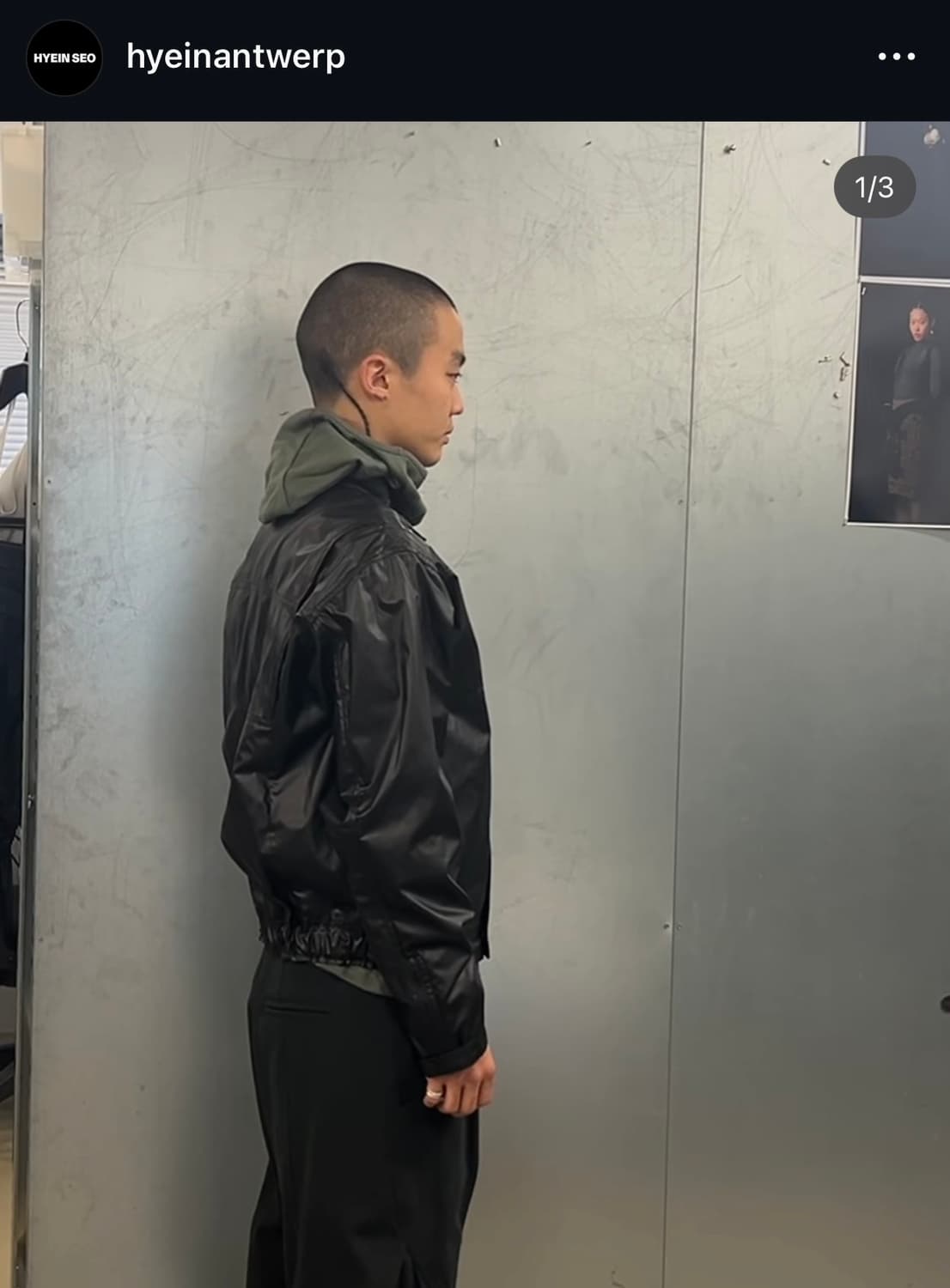 hyeinseo 왁스드코튼자켓 waxed cotton jacket 상품이미지1