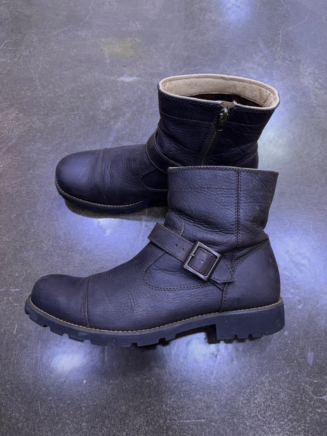 락포트 스트리트 이스케이프 지퍼 버클 부츠 워커 브라운 285 상품이미지6