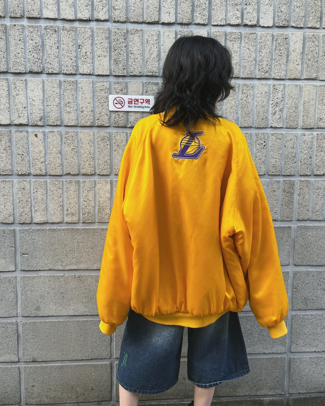 NBA 레이커즈 오버핏 자켓 상품이미지5