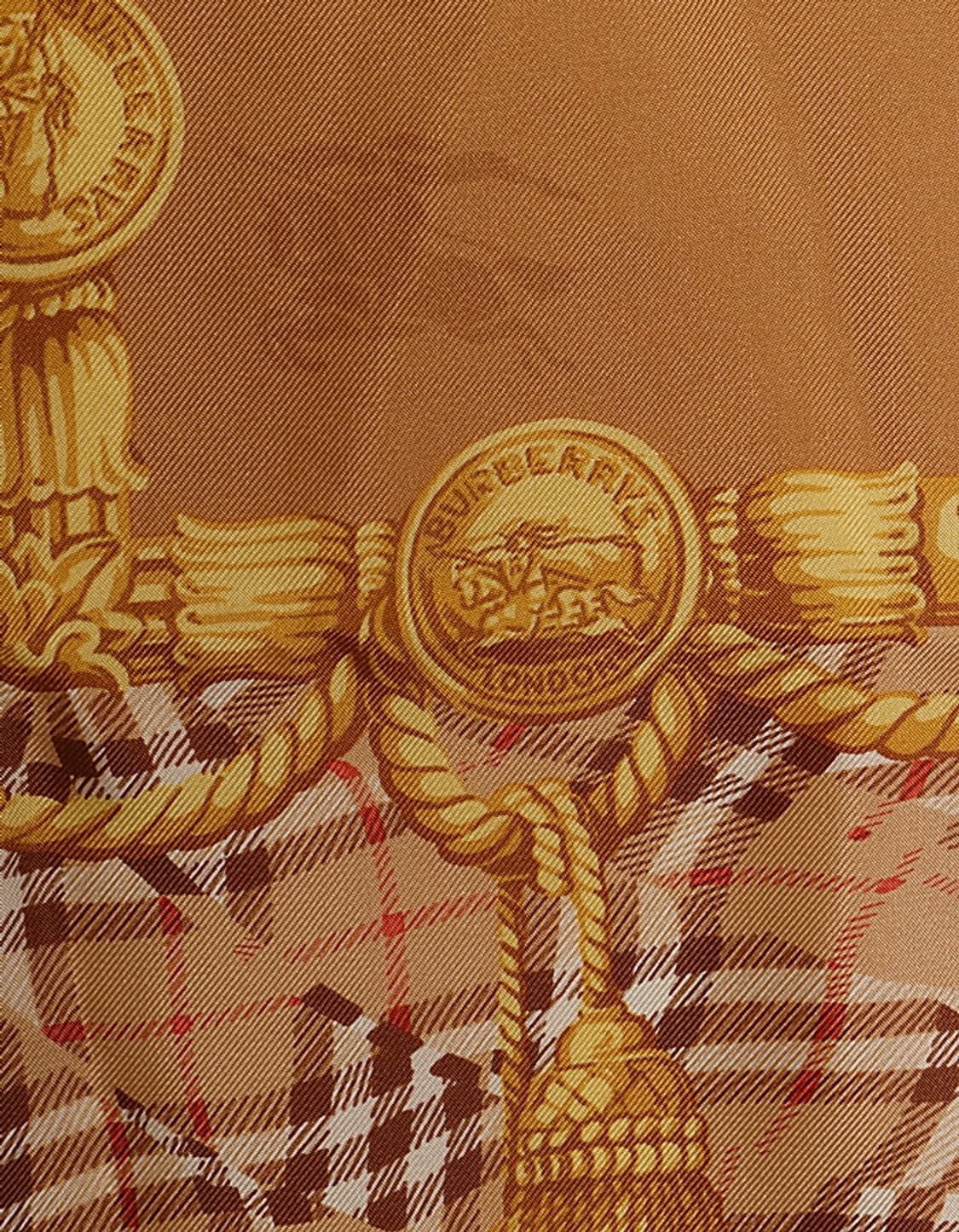 90's Burberry Silk Scarf 상품이미지4