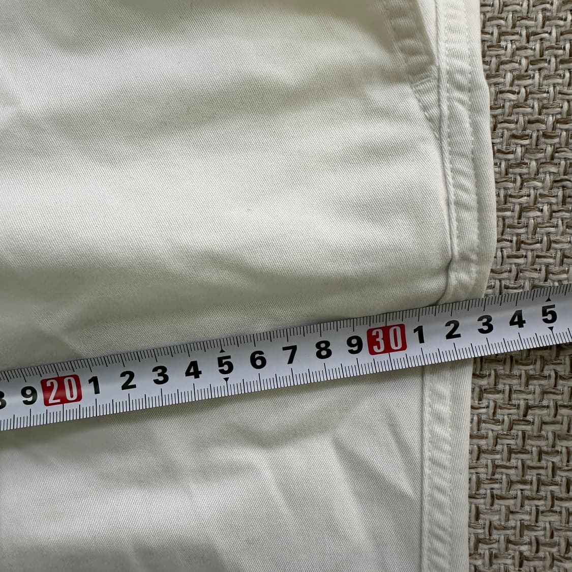 M 폴로랄프로렌 화이트 치노 팬츠 0407D 상품이미지6