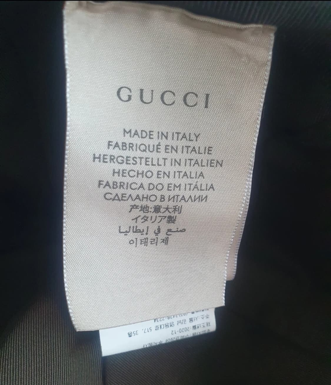 구찌 볼캡 상태 새상품급ㅡ공홍 구매 정품 ㅡ온라인 병행 수입 아님 상품이미지7