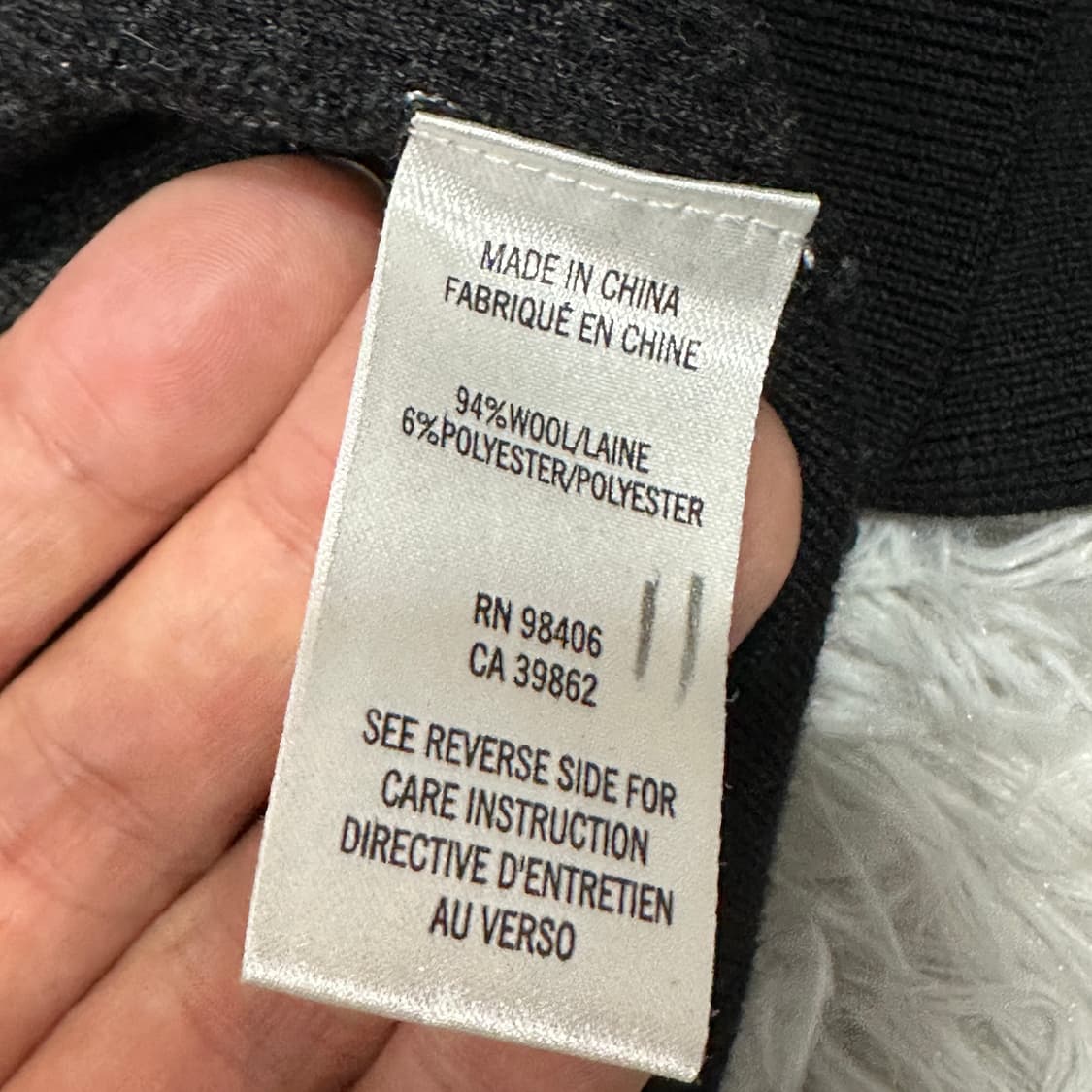 띠어리 블랙 니트 m 상품이미지4