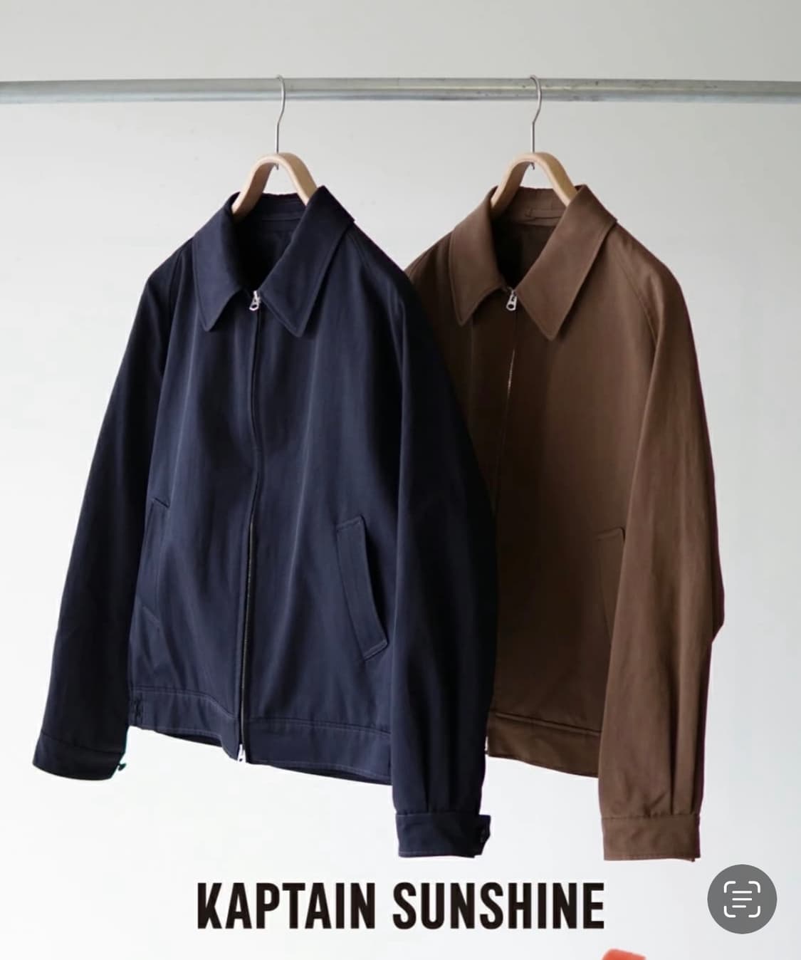 캡틴선샤인 헤링턴 자켓/네이비/42 상품이미지3