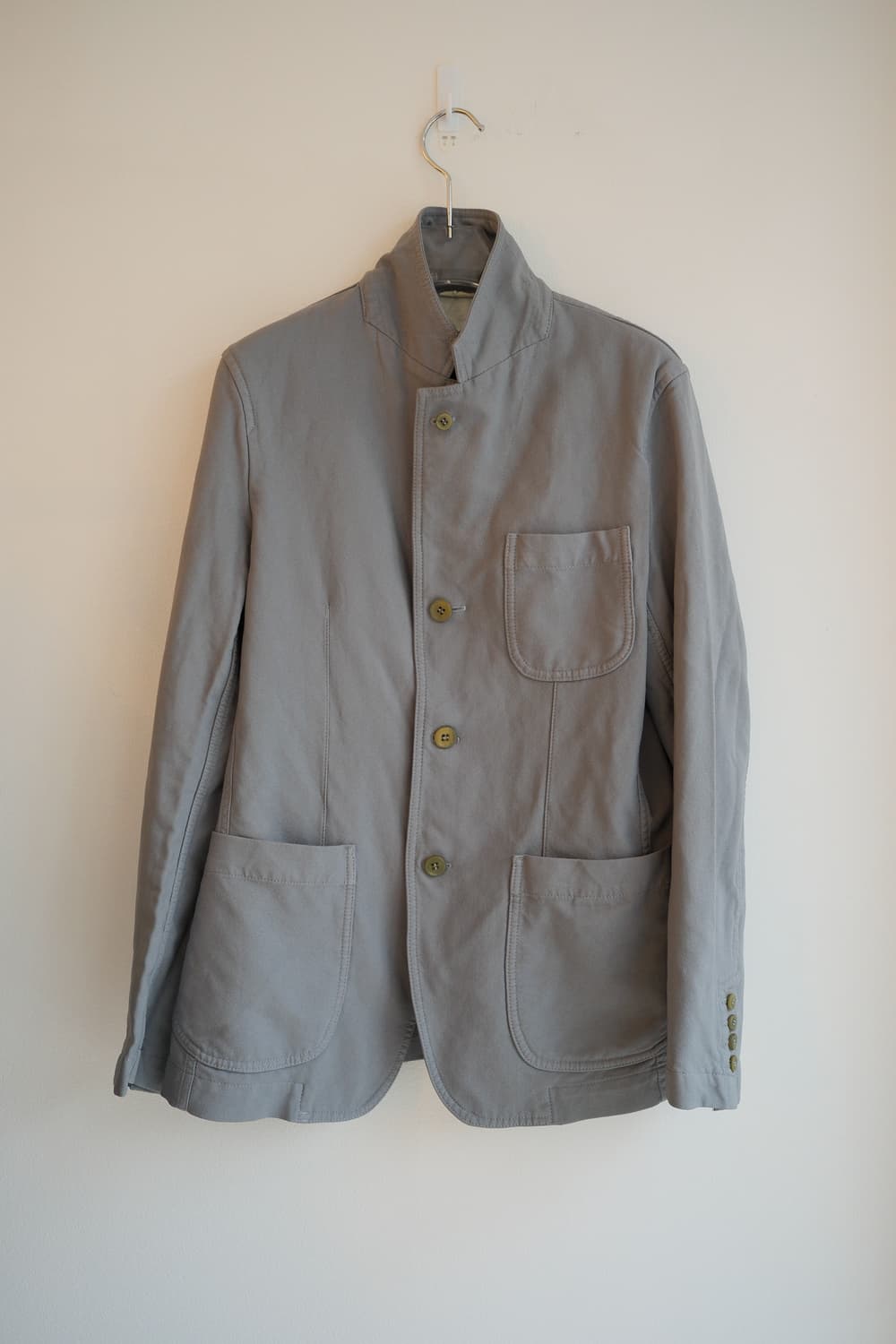 Warm grey poly jacket 상품이미지1