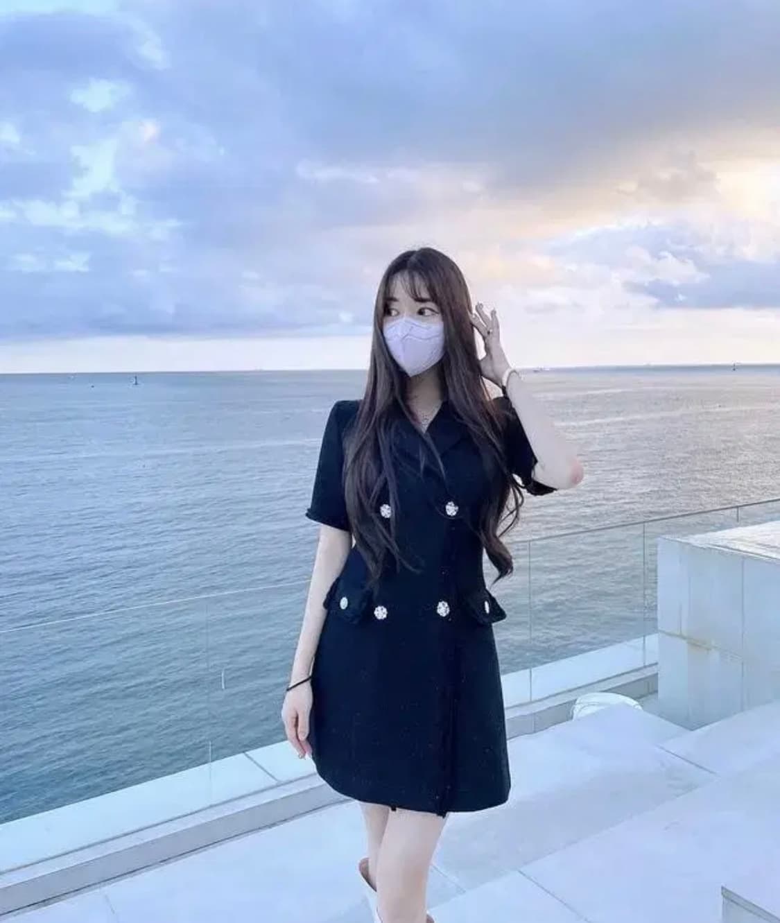 메이윤 블랙라벨 트위드원피스 / 하객룩 원피스 상품이미지1