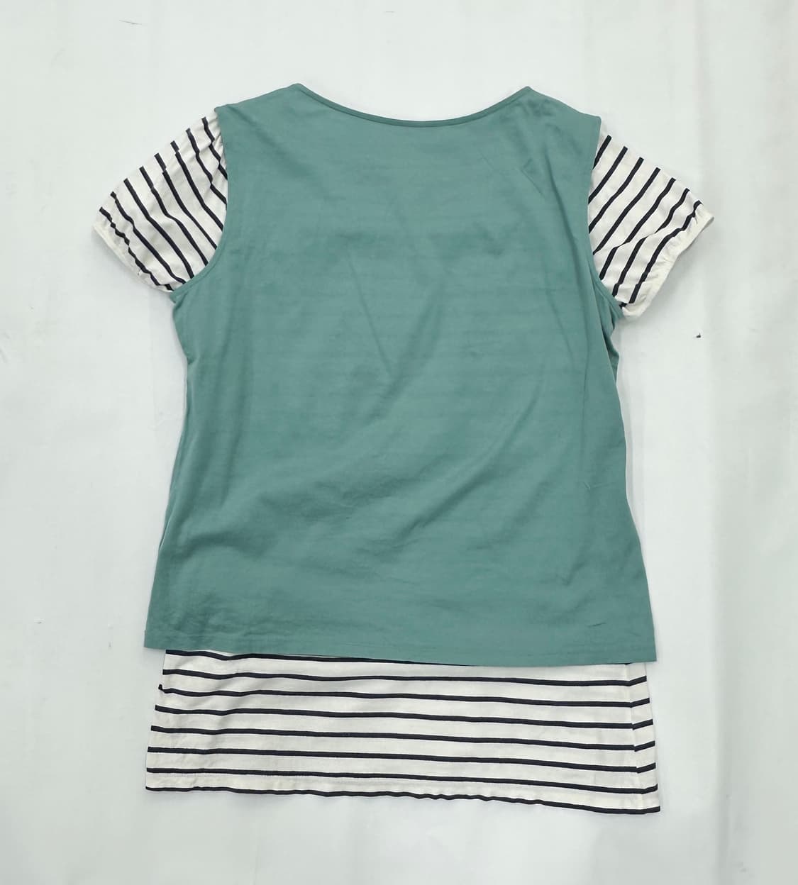 🩵사와코의 민트맛 러블리 코디세트🩵 단가라 퍼프 슬리브리스 스즈코 상품이미지3