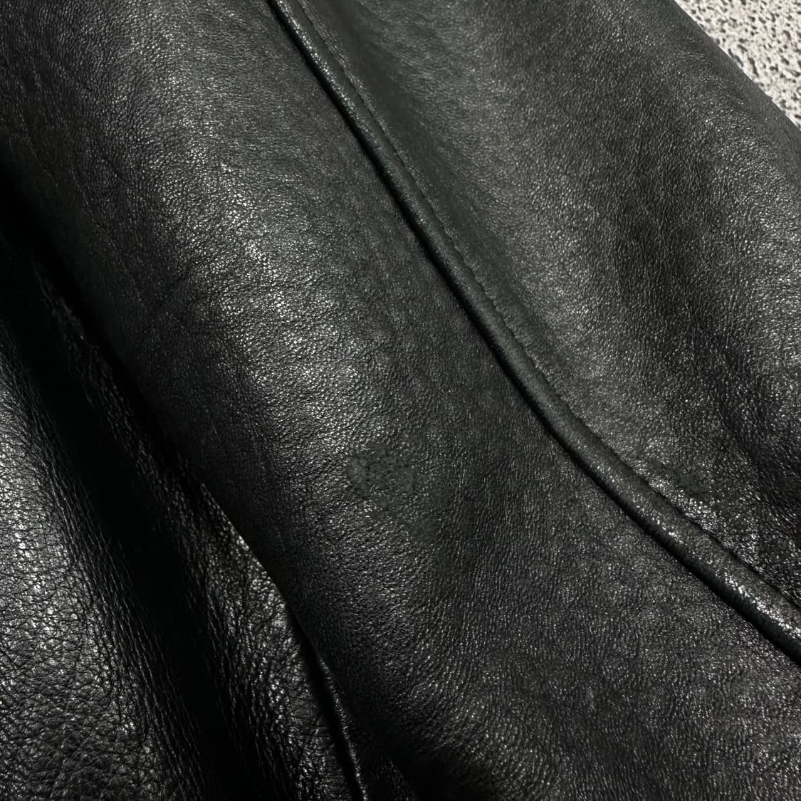 ✨ (바배) 빈티지 양가죽 가죽 자켓 상품이미지6