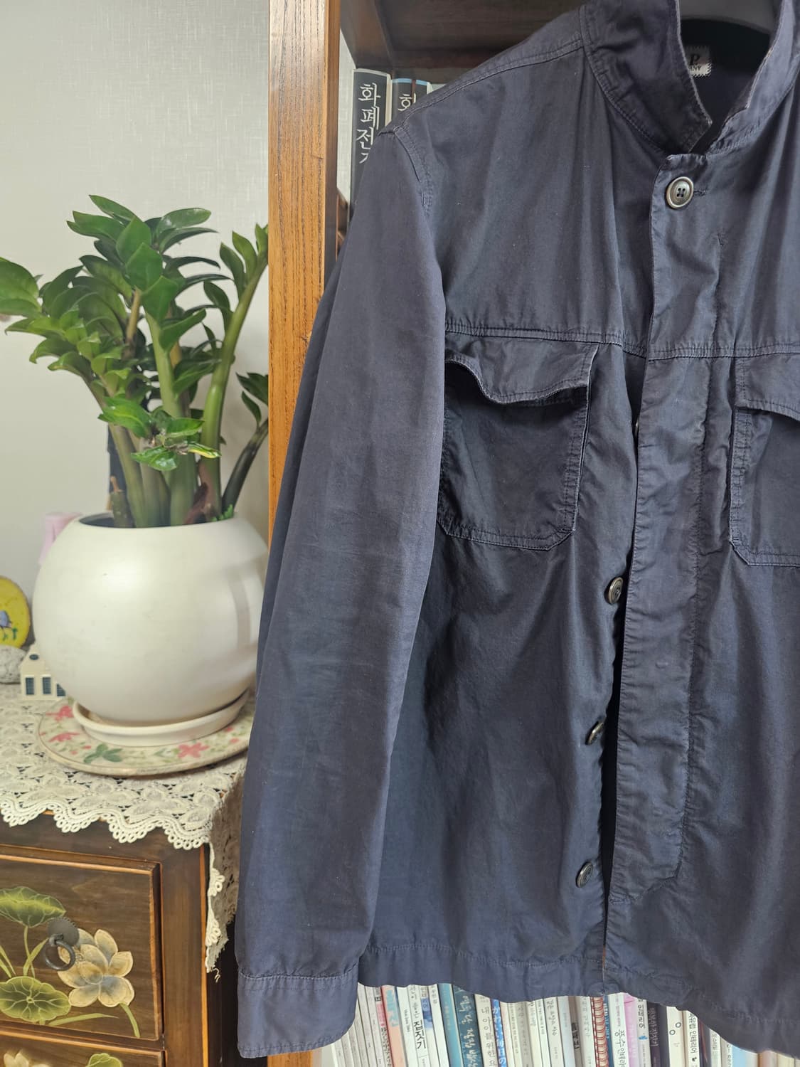 씨피컴퍼니 워싱 자켓 팔아요 100 라지 l cp 셔츠 상품이미지3