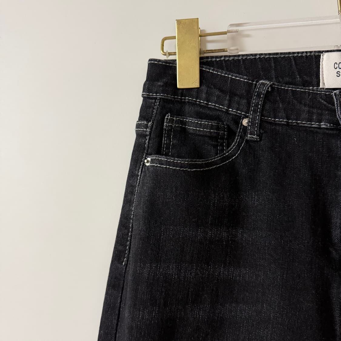 새상품 여자 스판 부츠컷 청바지 S 상품이미지2