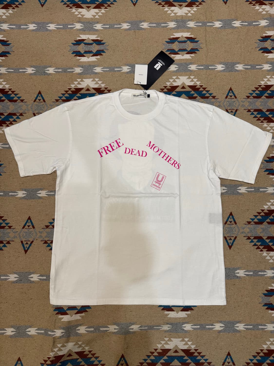 [4][XL] 언더커버 레코즈 그래픽 프린팅 티셔츠 화이트 상품이미지1