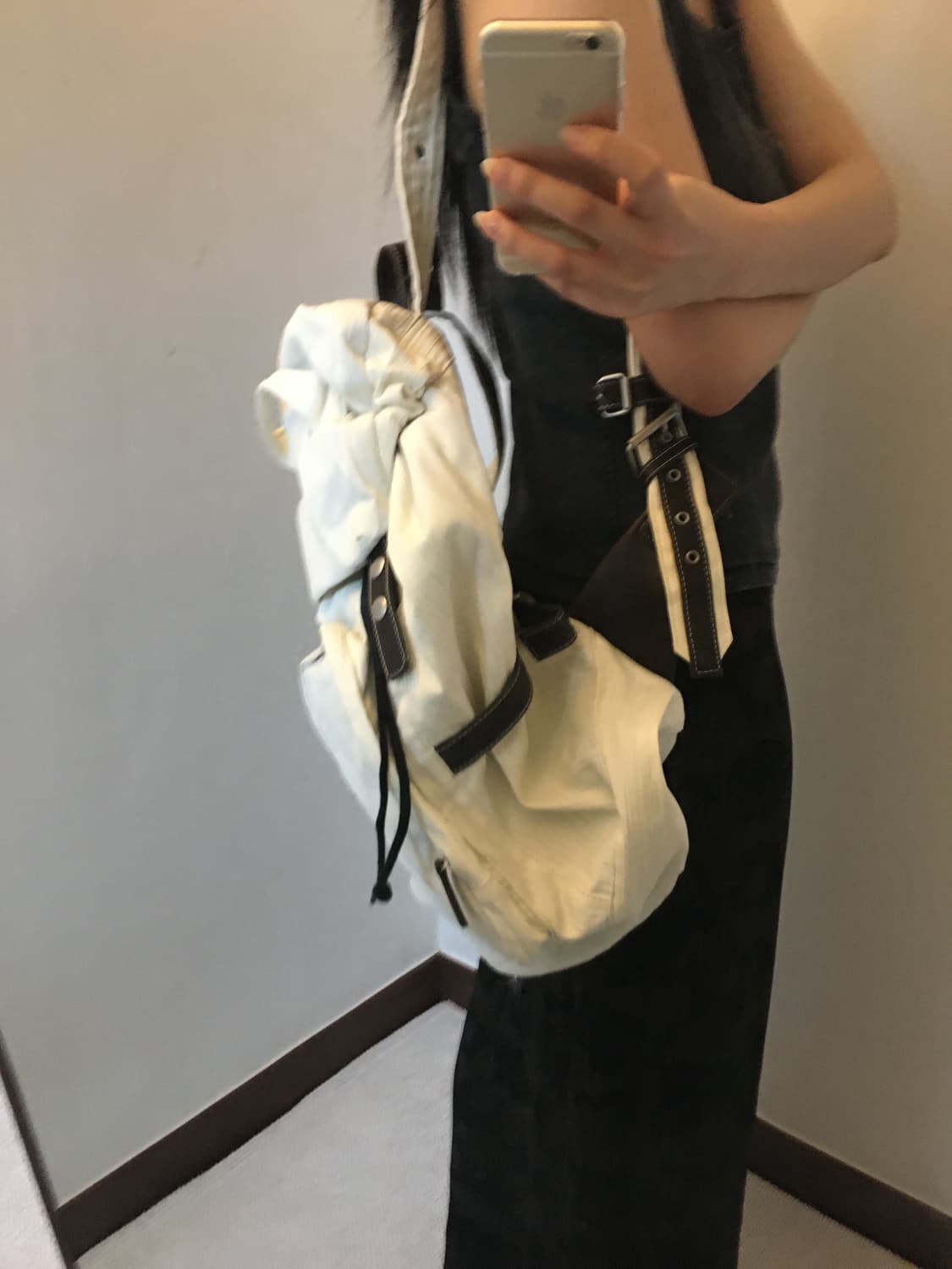 빈티지 가방 백팩 상품이미지3