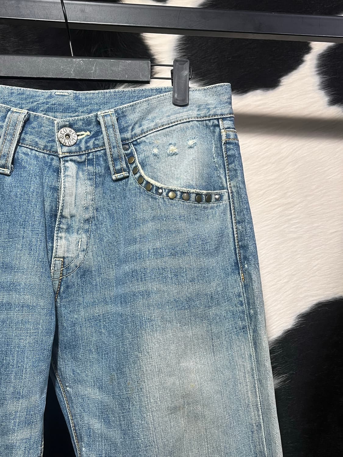 스터드 데님 팬츠 상품이미지3