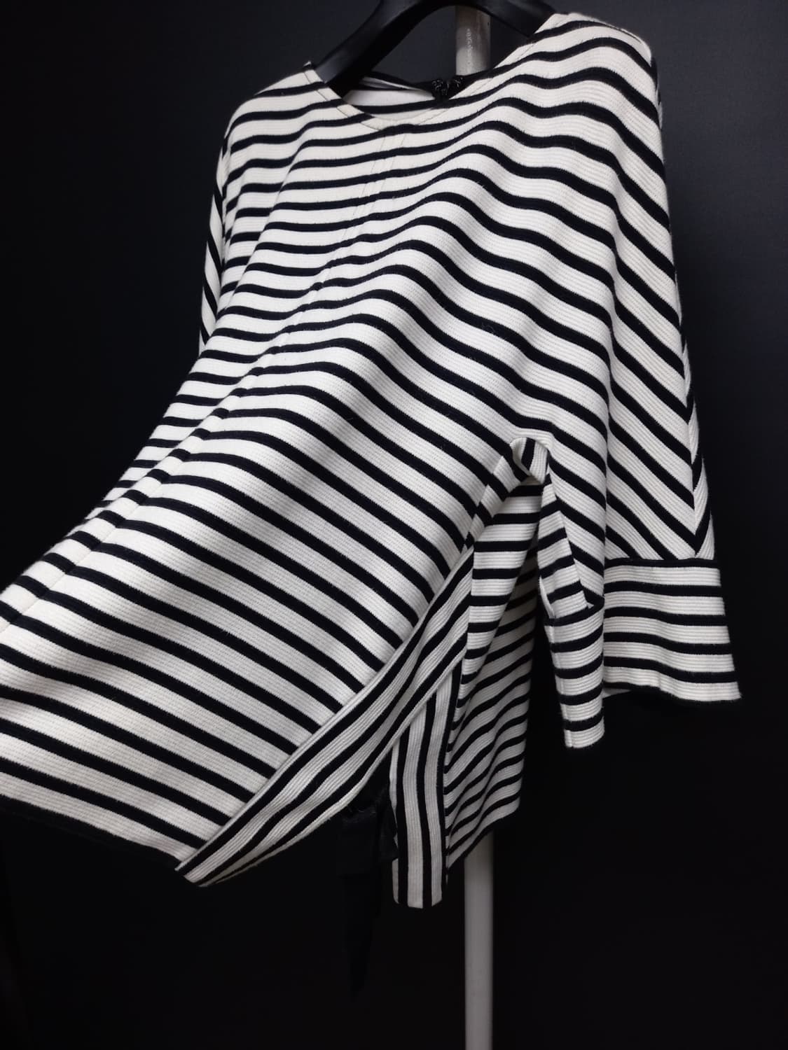 타임 춘추 7부 단가라 티 블라우스 44-77 상품이미지3